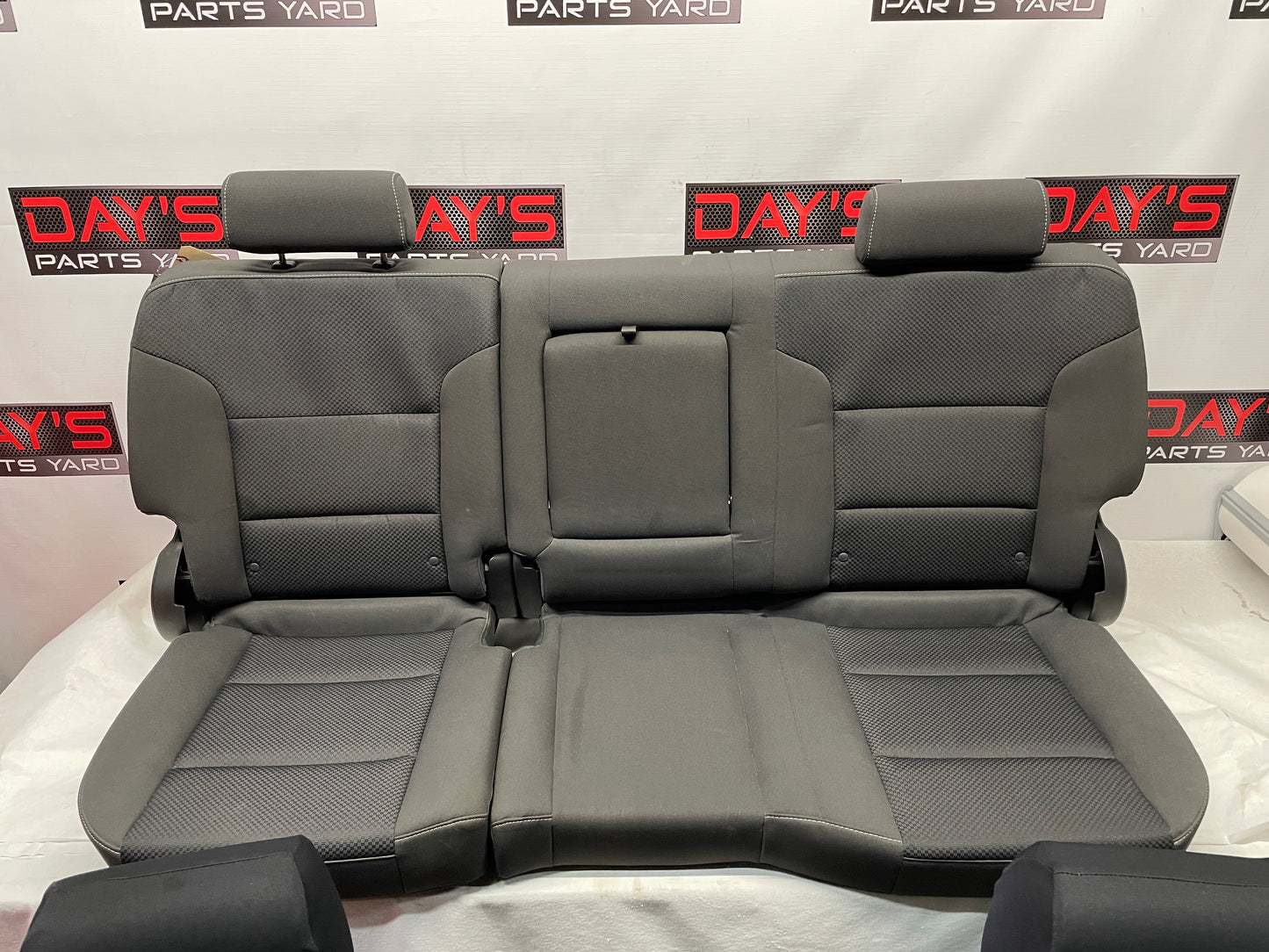 2015 Chevy Silverado K1500 Fronts and Rears Seats Cloth OEM - Day's Parts Yard