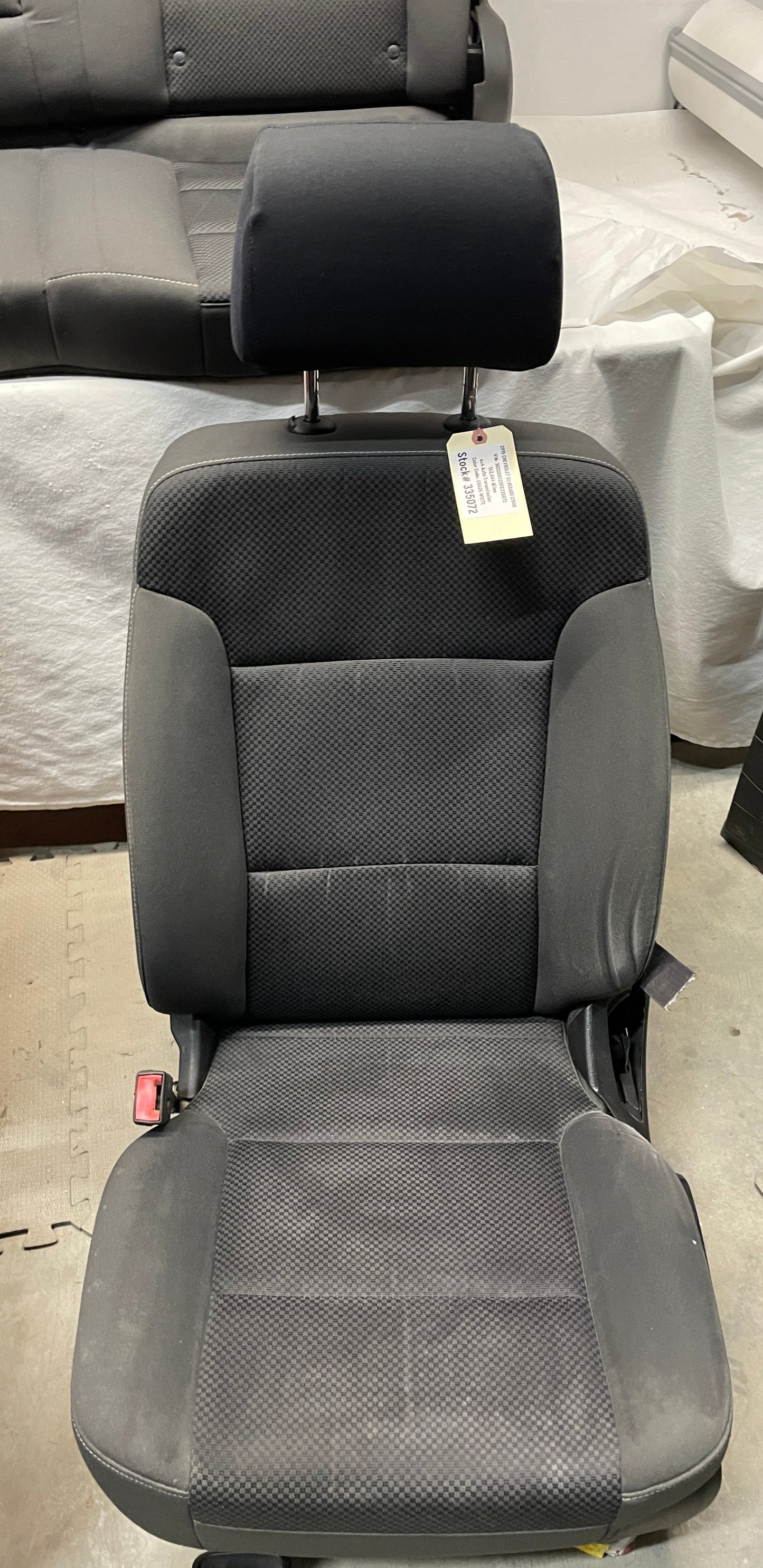 2015 Chevy Silverado K1500 Fronts and Rears Seats Cloth OEM - Day's Parts Yard