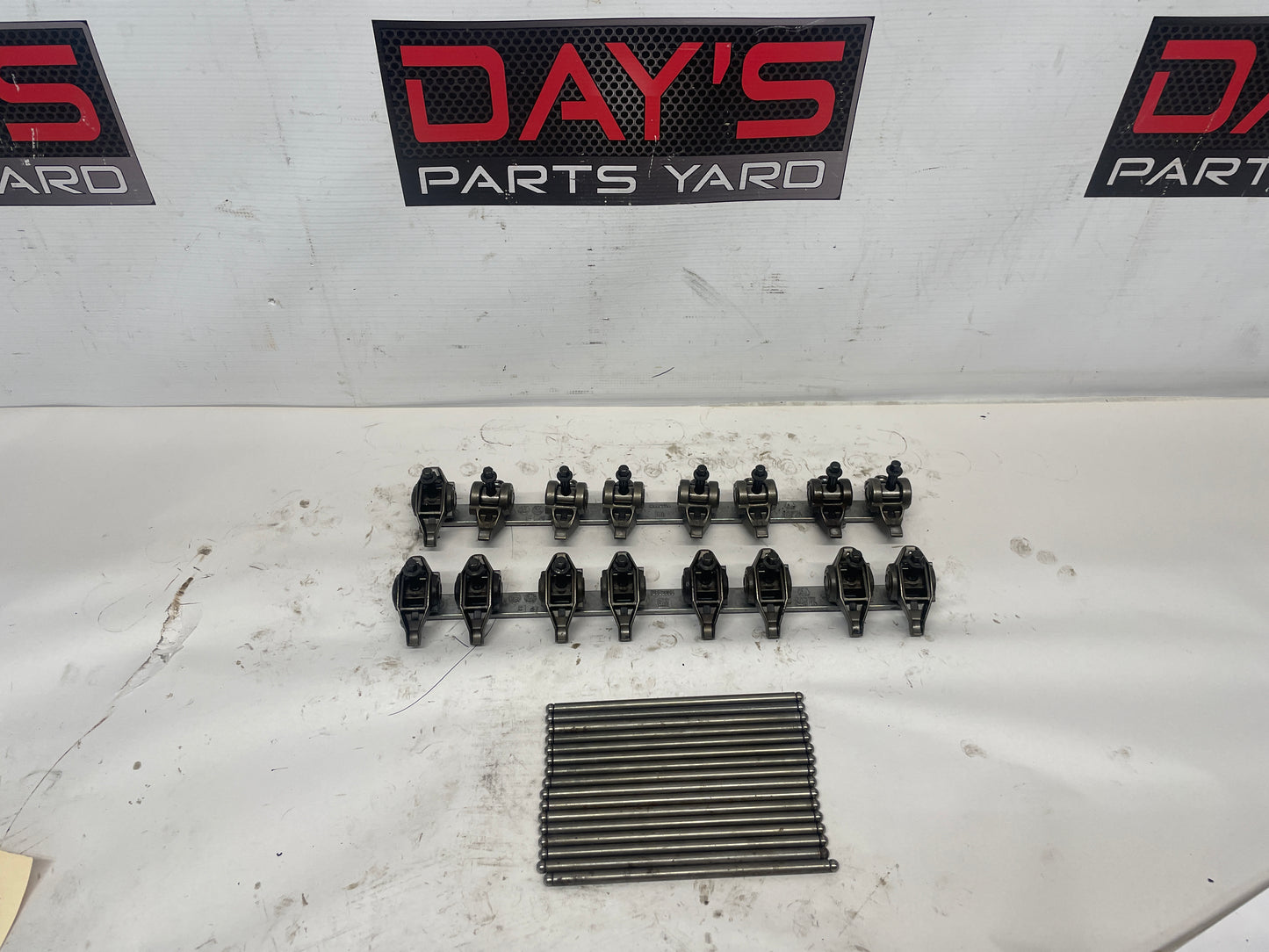 2006 Pontiac GTO LS1 LS2 LS6 Rocker Arms and Stands w/ Push Rods OEM - Day's Parts Yard