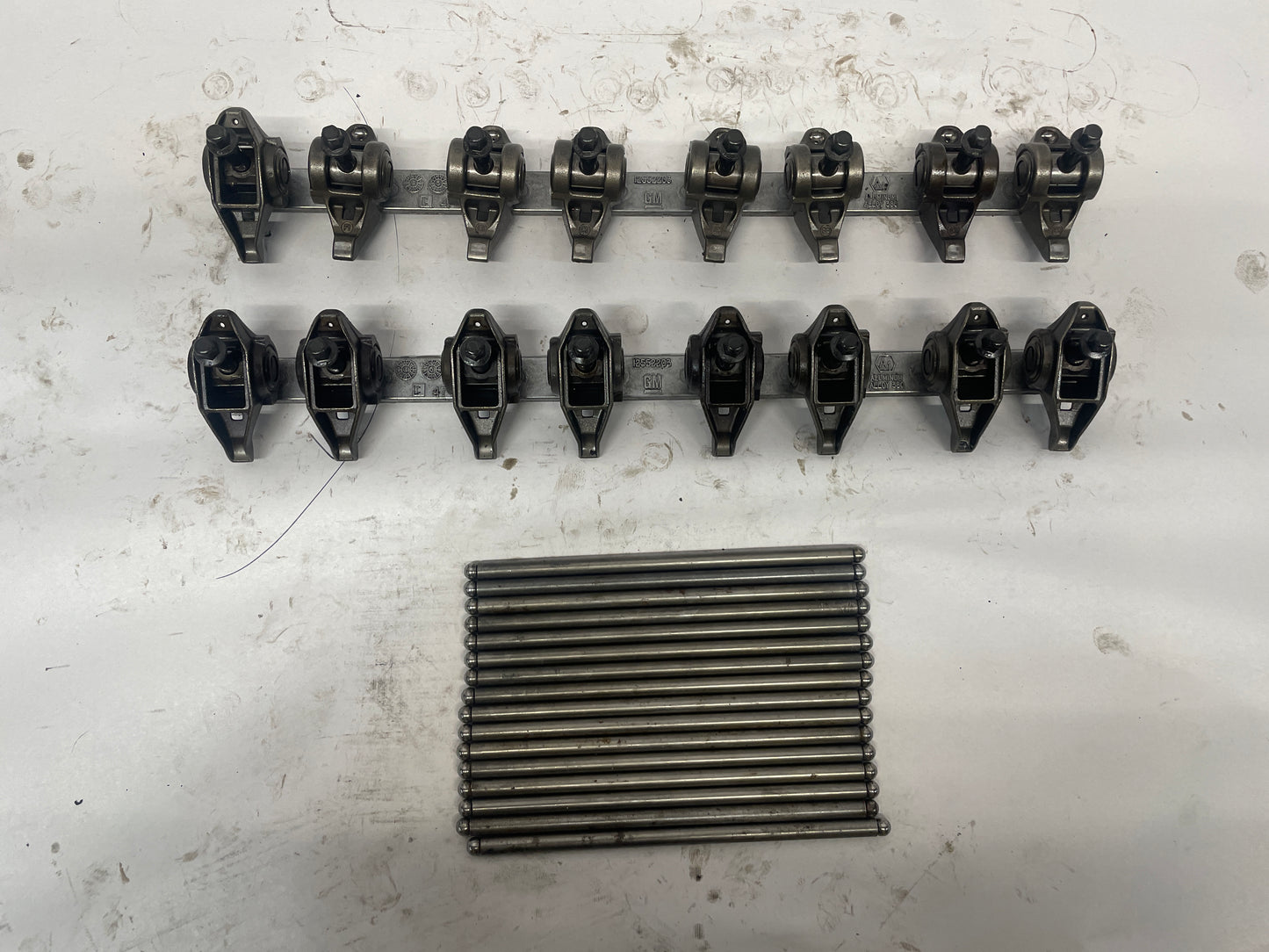 2006 Pontiac GTO LS1 LS2 LS6 Rocker Arms and Stands w/ Push Rods OEM - Day's Parts Yard