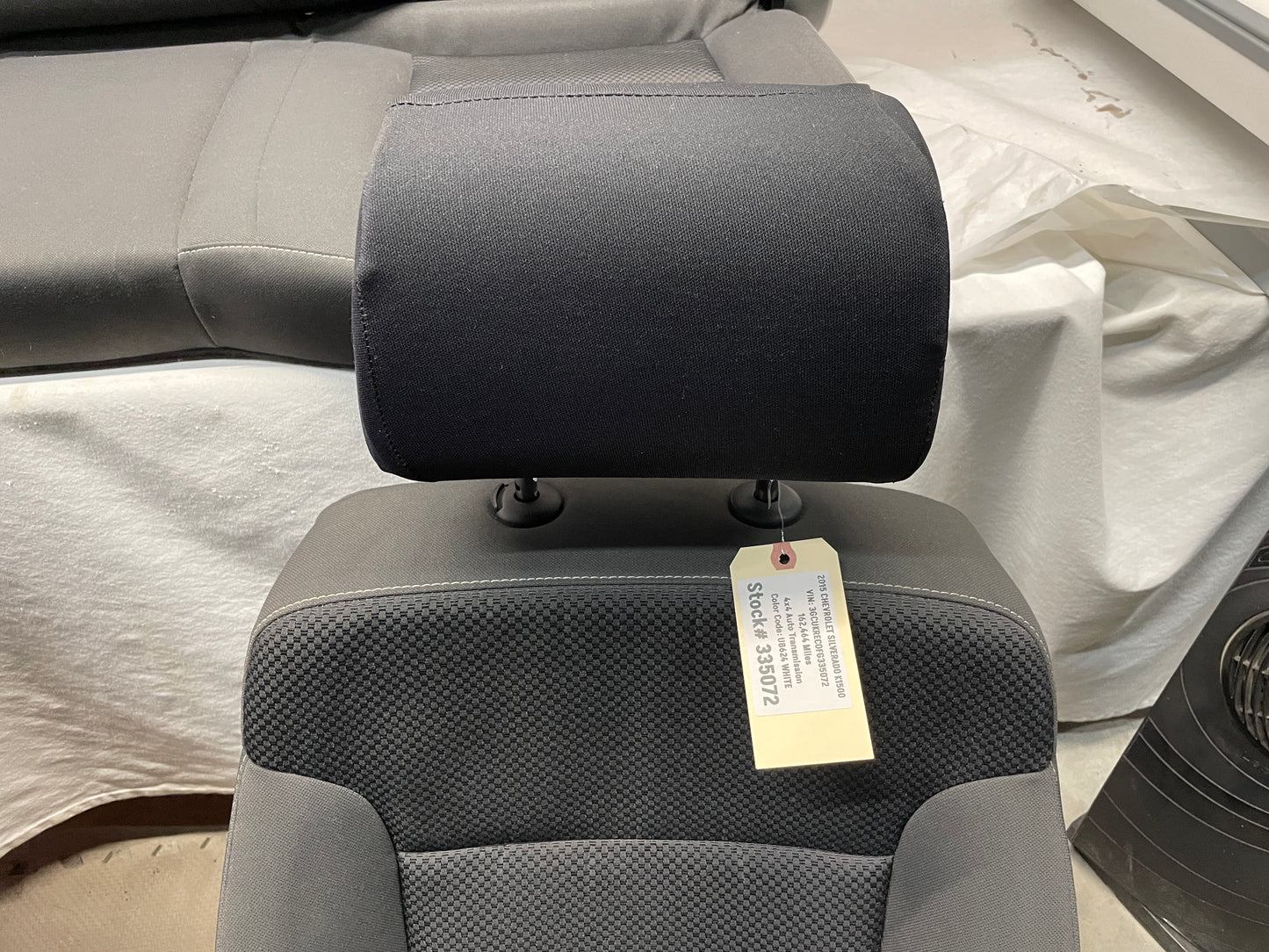 2015 Chevy Silverado K1500 Fronts and Rears Seats Cloth OEM - Day's Parts Yard