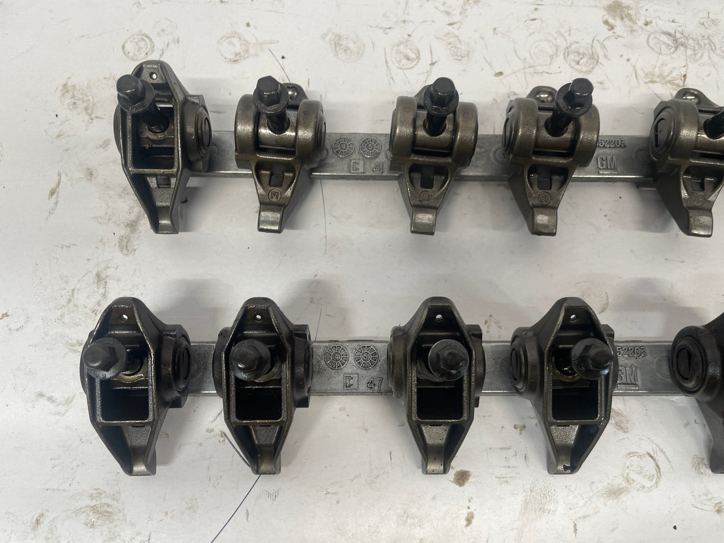 2006 Pontiac GTO LS1 LS2 LS6 Rocker Arms and Stands w/ Push Rods OEM - Day's Parts Yard