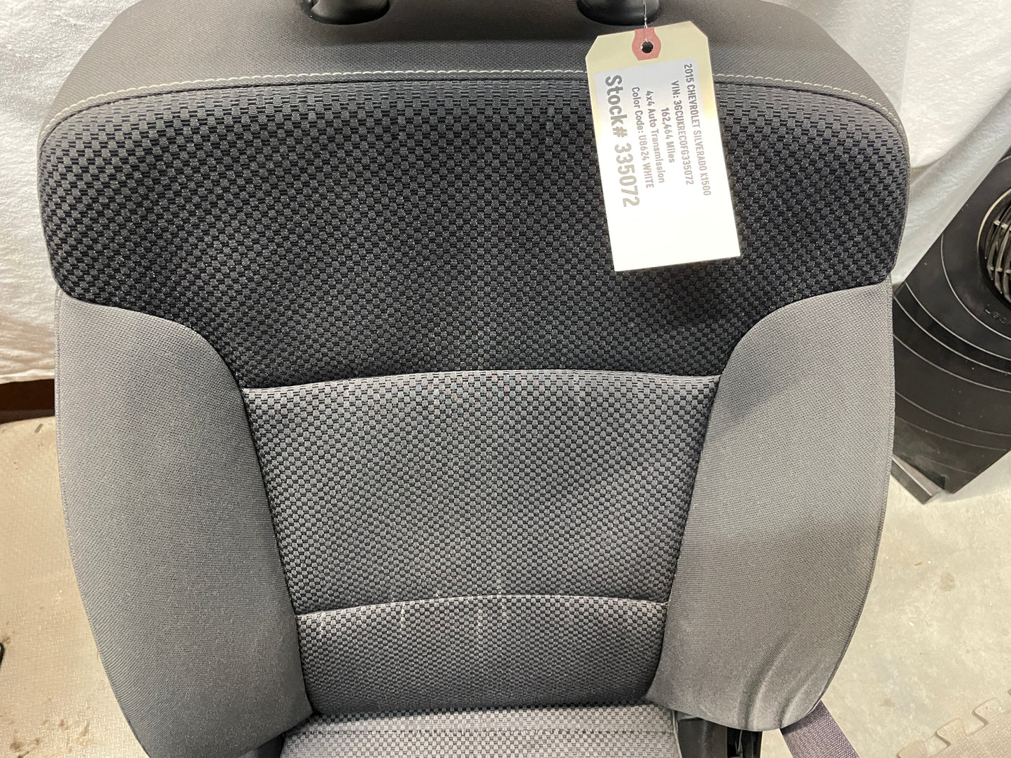 2015 Chevy Silverado K1500 Fronts and Rears Seats Cloth OEM - Day's Parts Yard