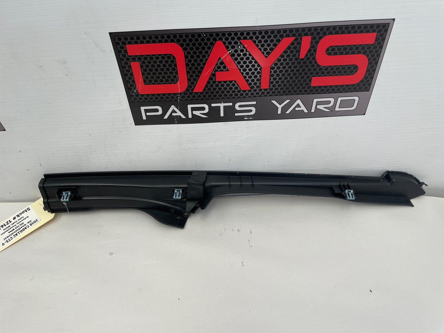 2018 Cadillac CTS-V LH Driver Fender Ledge Cover Shield OEM - Day's Parts Yard