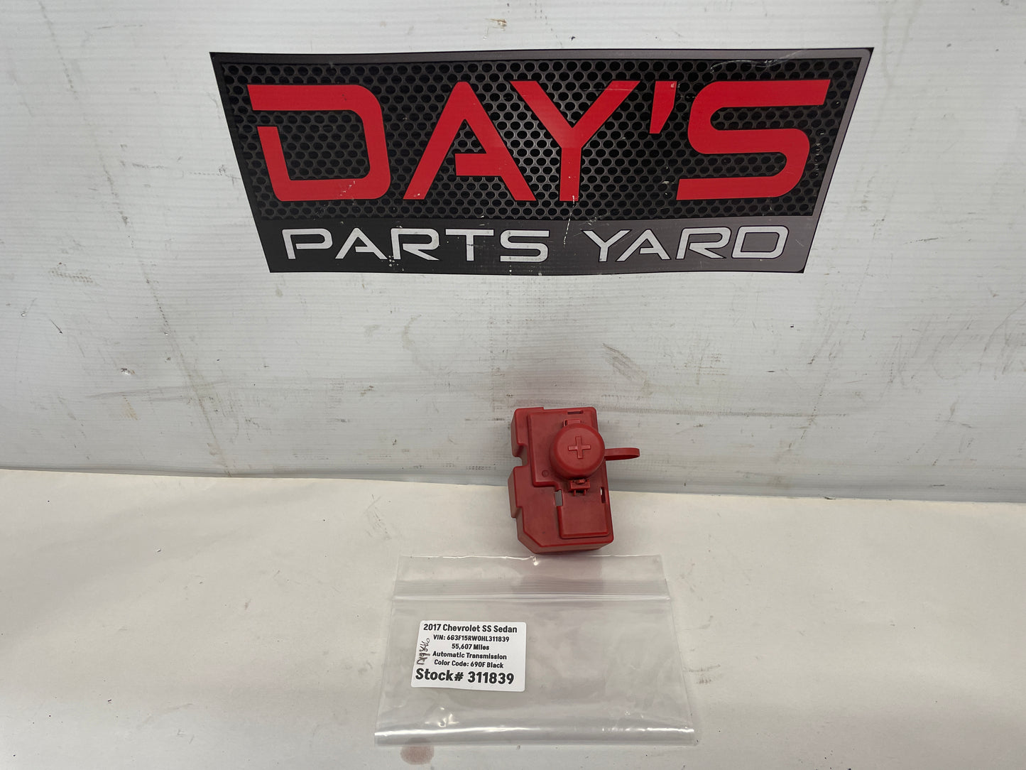 2017 Chevy SS Sedan Positive Battery Jump Start Post Cover OEM - Day's Parts Yard
