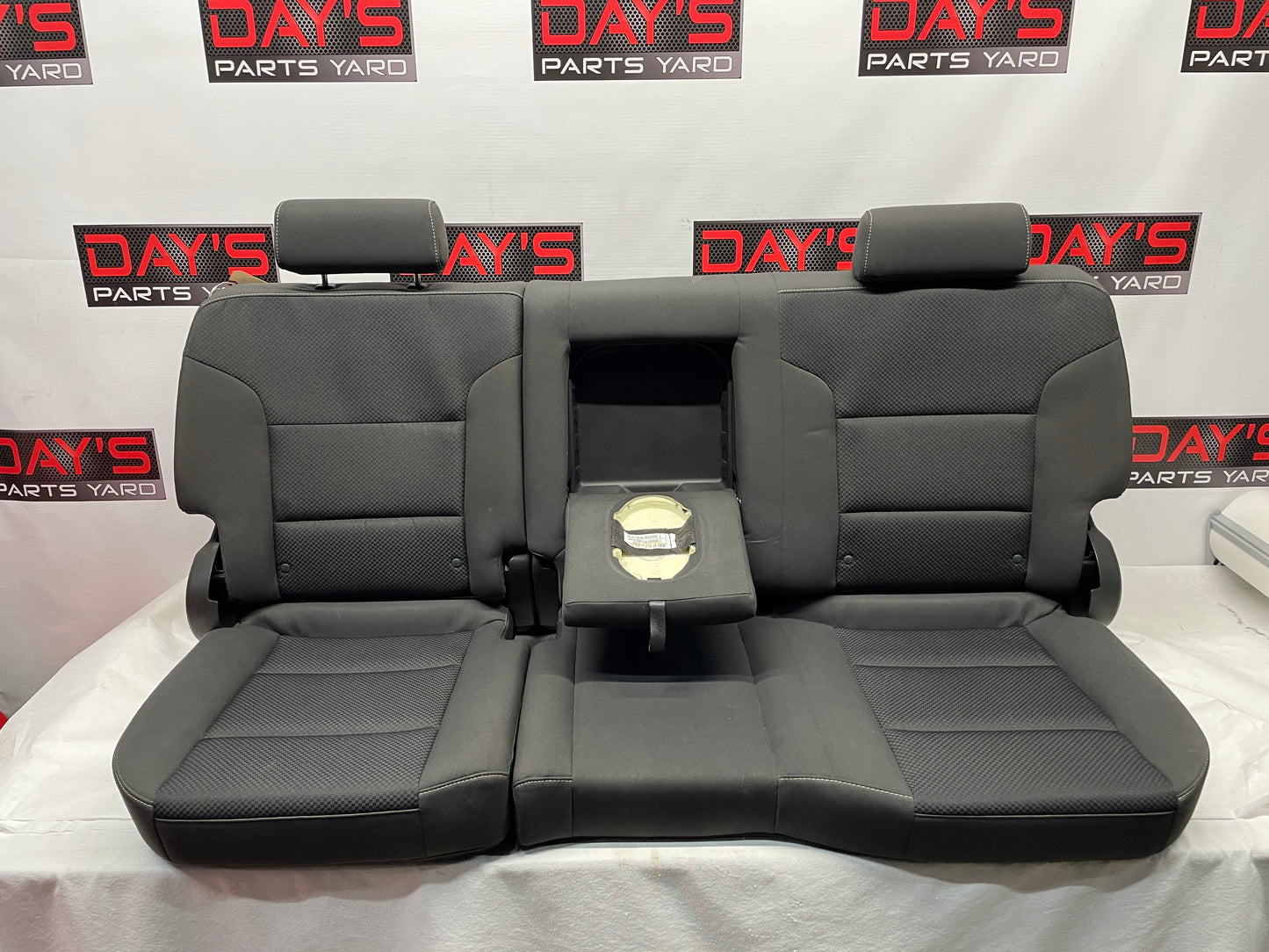 2015 Chevy Silverado K1500 Fronts and Rears Seats Cloth OEM - Day's Parts Yard