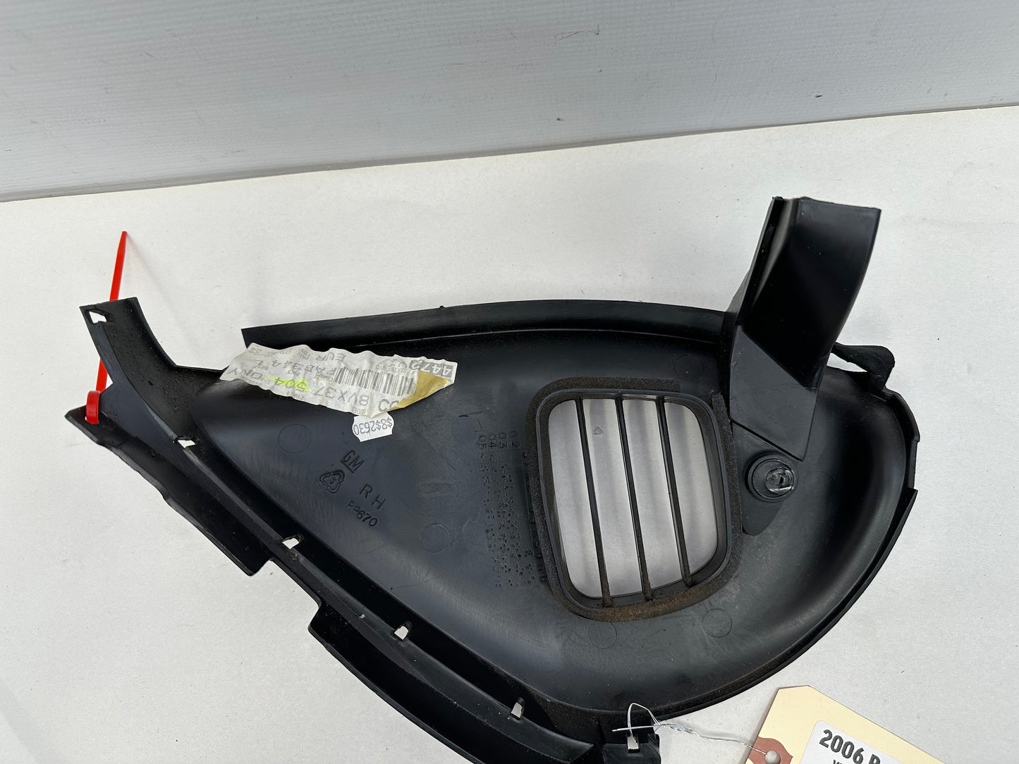 2006 Pontiac GTO RH Passenger Dash End Trim OEM - Day's Parts Yard