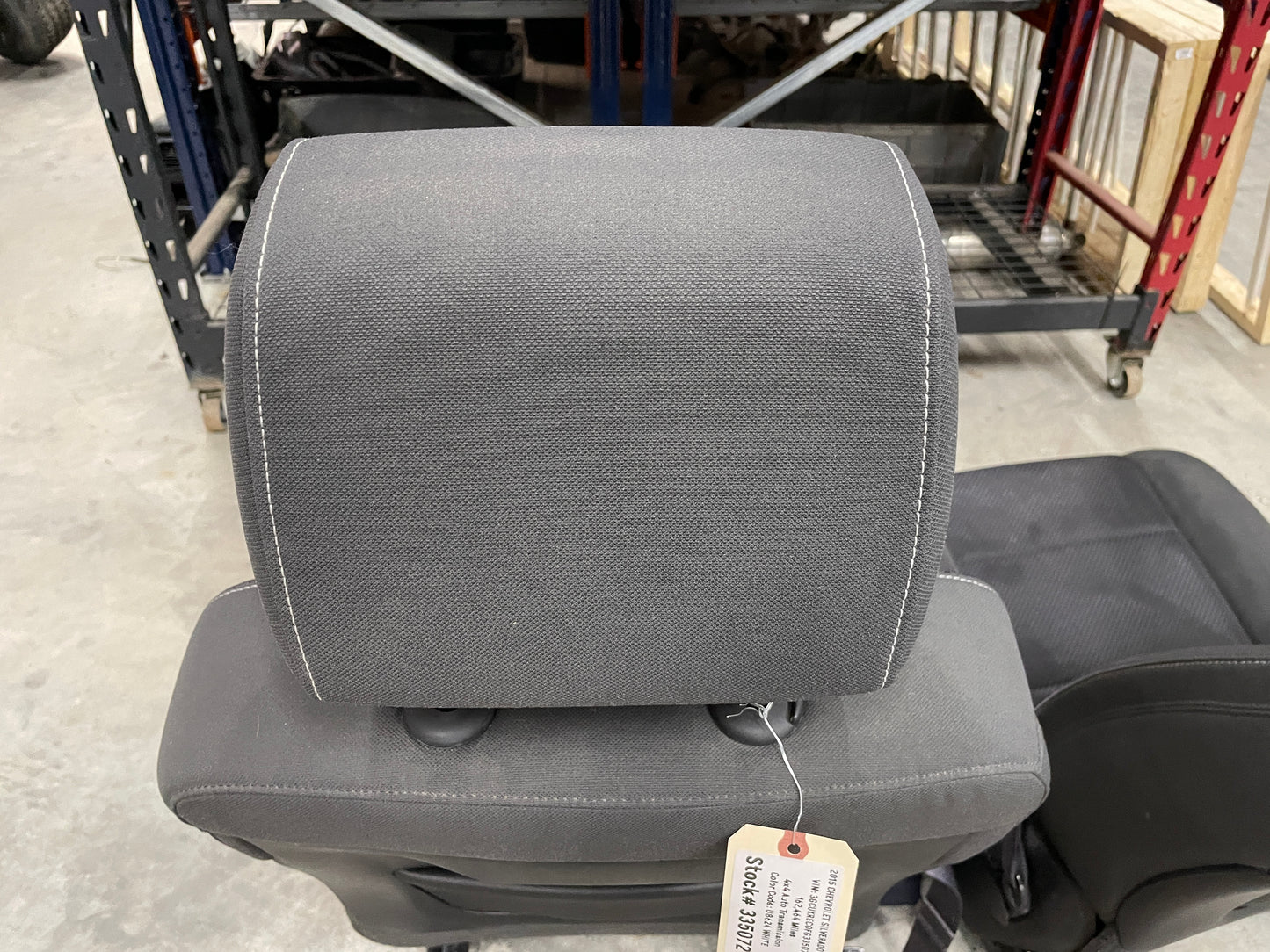 2015 Chevy Silverado K1500 Fronts and Rears Seats Cloth OEM - Day's Parts Yard