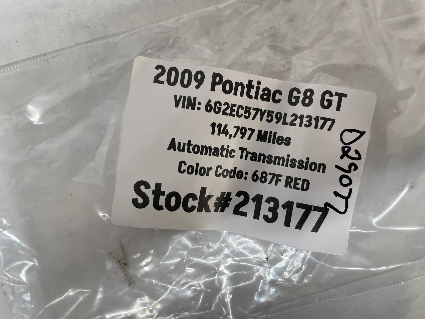 2009 Pontiac G8 GT Positive Battery Terminal Fuse Relay OEM