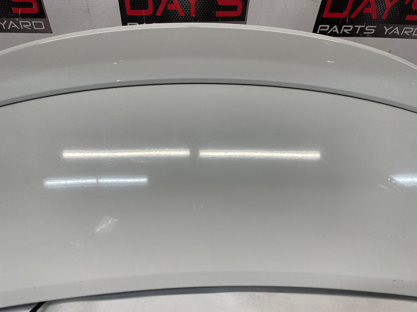 2014 Chevy SS Sedan Trunk Deck Lid w/ Spoiler White OEM - Day's Parts Yard
