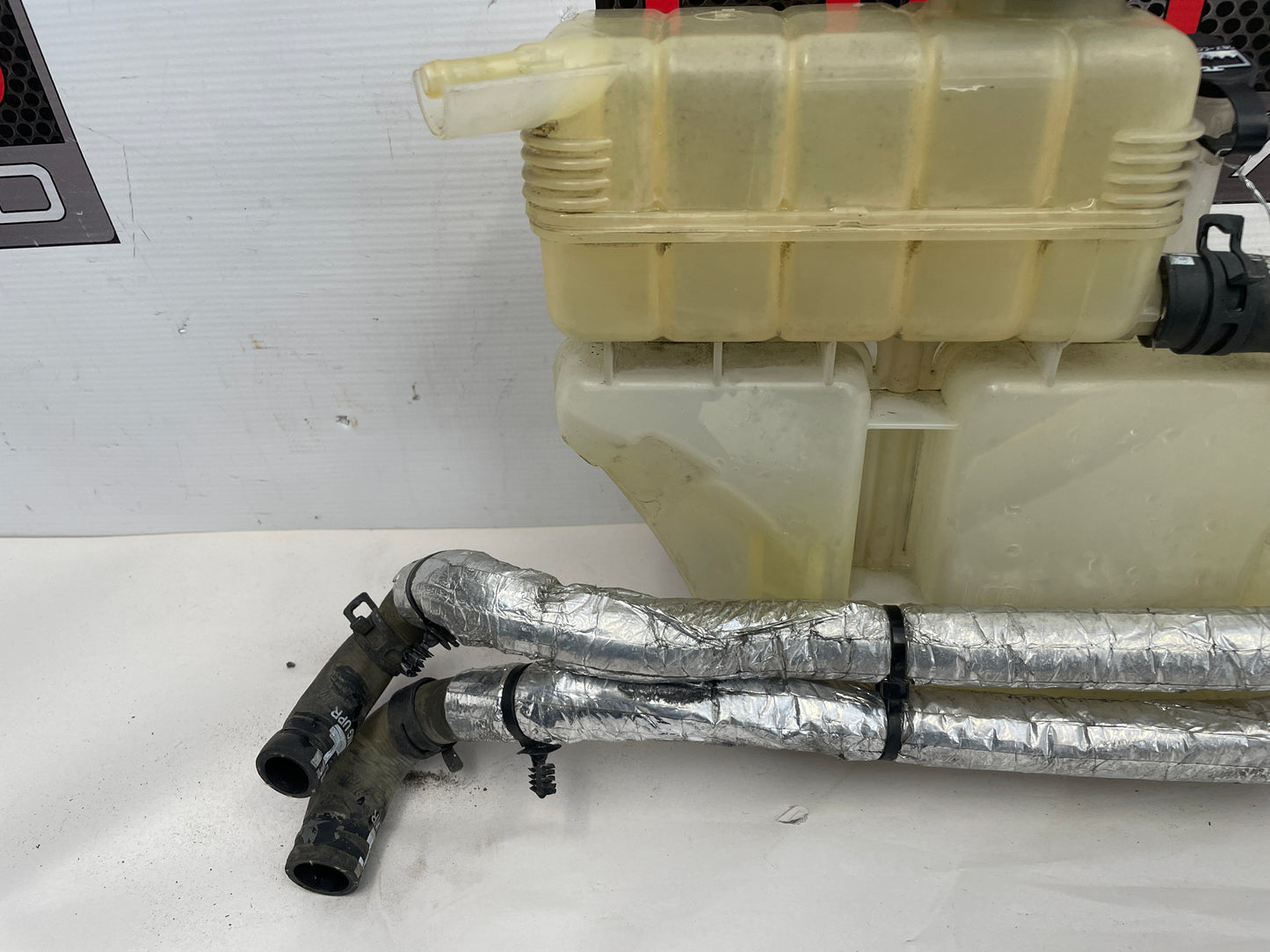 2018 Cadillac CTS-V Engine Coolant Recovery Reservoir Tank w/ Hoses OEM - Day's Parts Yard