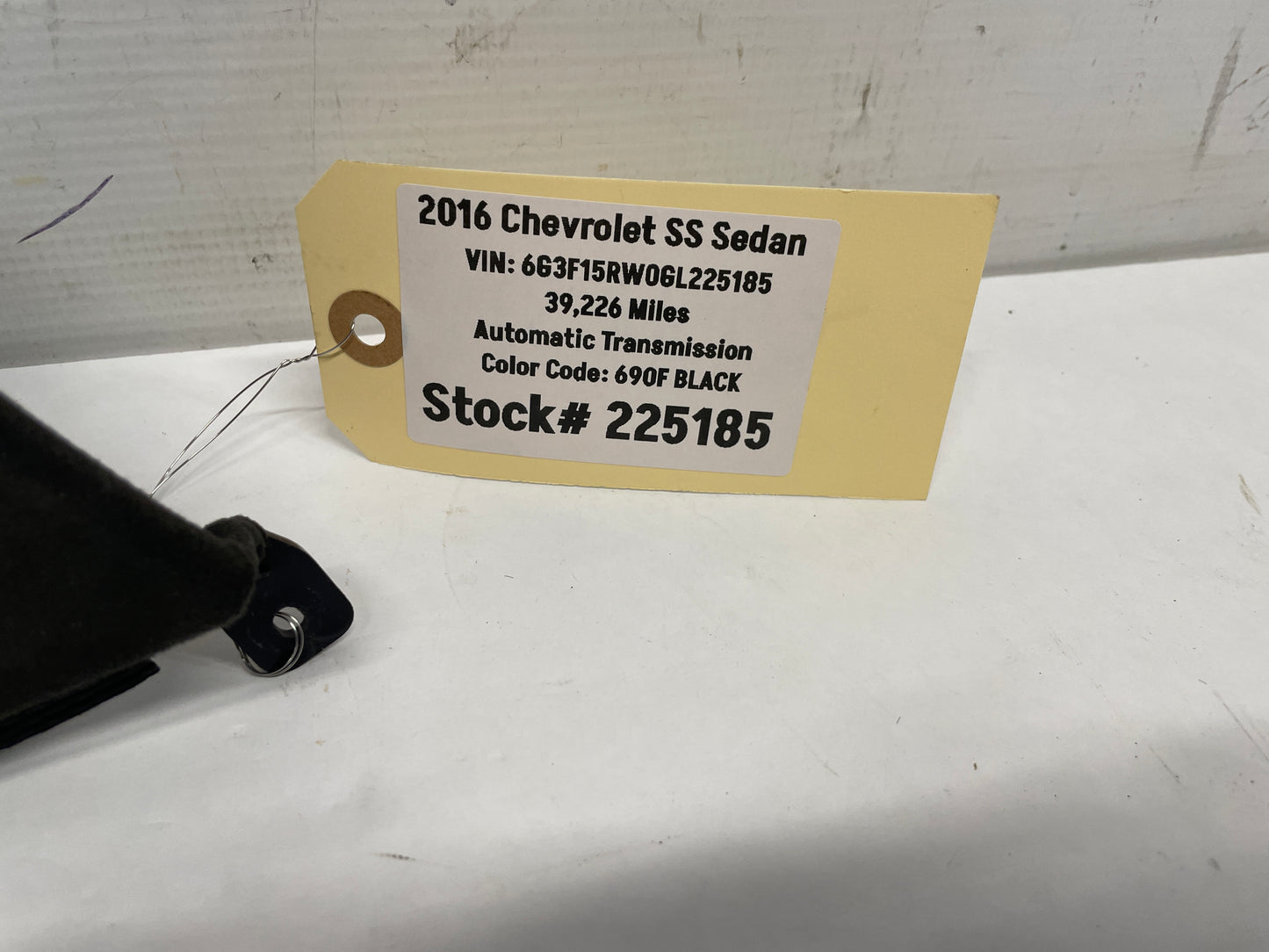 2016 Chevy SS Sedan Instrumental Dash Panel Suede Trim Engine Start Button OEM - Day's Parts Yard