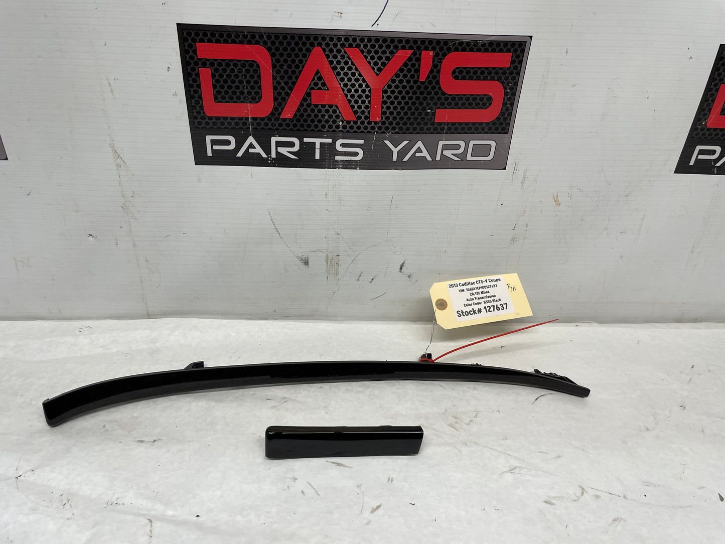 2013 Cadillac CTS-V Coupe Dash Wood Grain Trim 2pc OEM - Day's Parts Yard