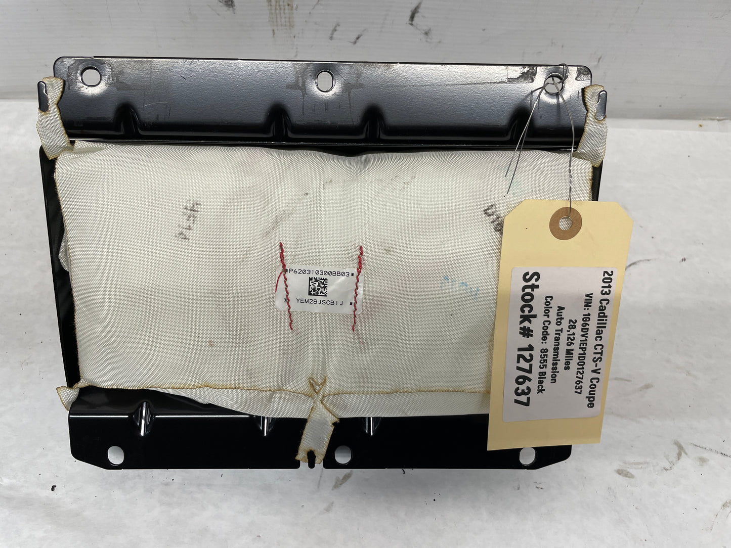 2013 Cadillac CTS-V Coupe RH Passenger Dash Airbag Air Bag OEM - Day's Parts Yard