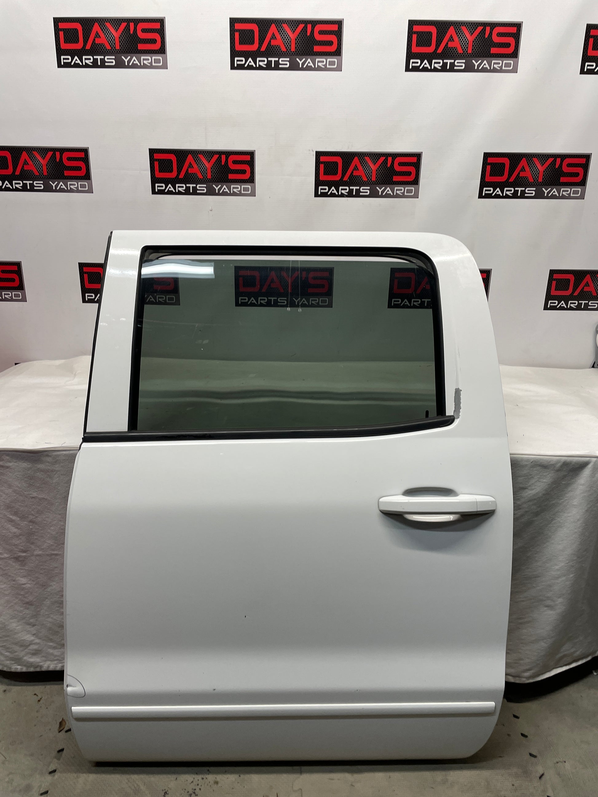 2015 Chevy Silverado K1500 LH Driver Rear Exterior Door OEM - Day's Parts Yard