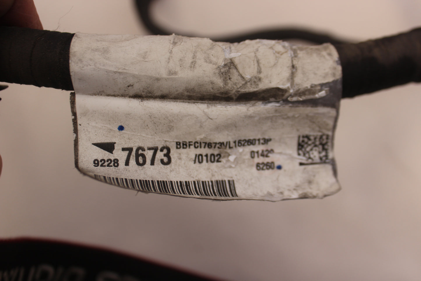 2017 Chevy SS Sedan Rear Cradle Subframe Wire Wiring Harness OEM - Day's Parts Yard