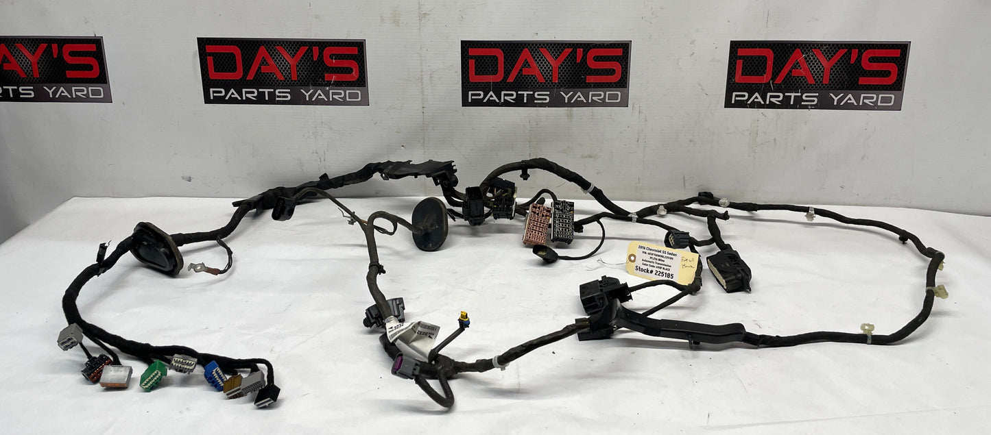 2016 Chevy SS Sedan Fire Wall Front Chassis Engine Bay Wire Wiring Harness OEM - Day's Parts Yard