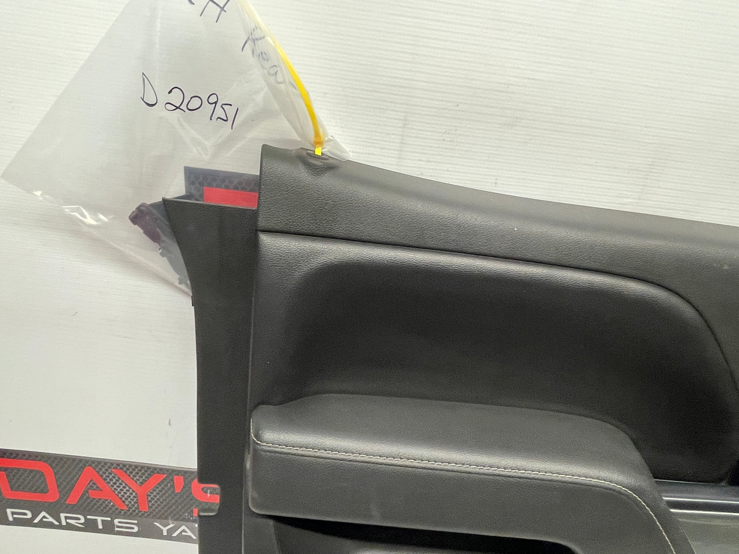 2015 Chevy Silverado K1500 LH Driver Rear Interior Door Panel Trim OEM - Day's Parts Yard