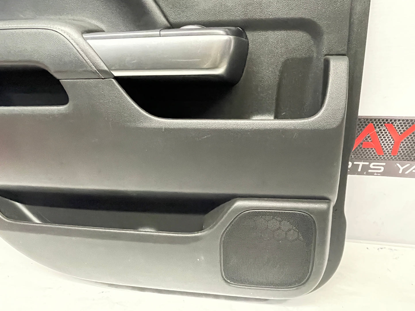 2015 Chevy Silverado K1500 LH Driver Rear Interior Door Panel Trim OEM - Day's Parts Yard