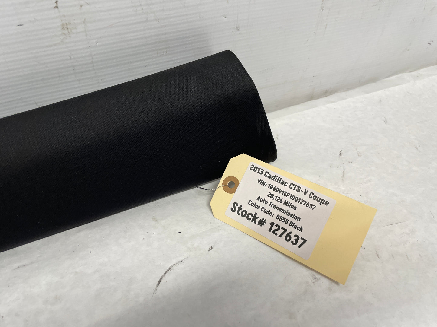 2013 Cadillac CTS-V Coupe LH Driver Windshield A Pillar Interior Trim OEM - Day's Parts Yard