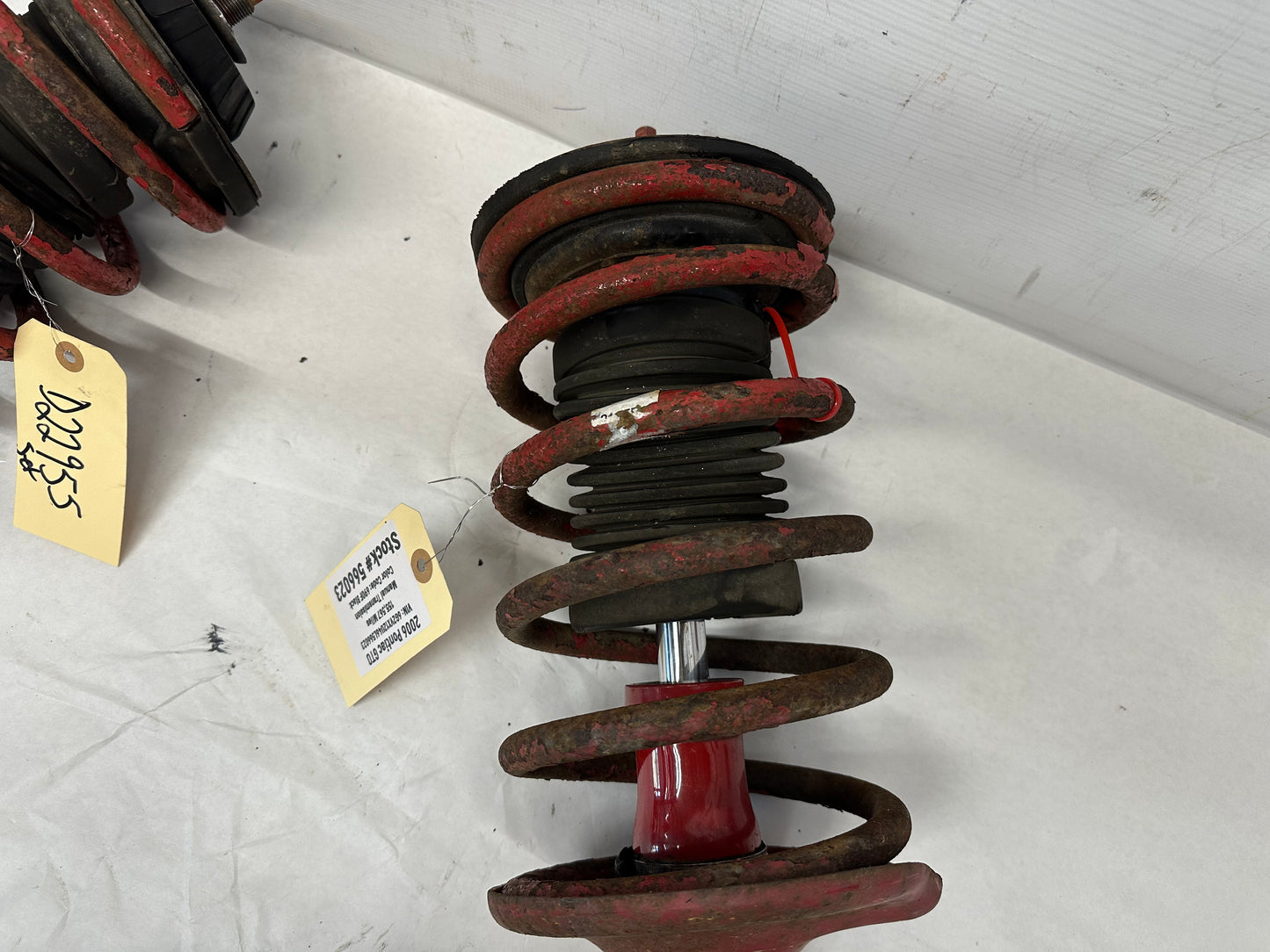 2006 Pontiac GTO Pedders Suspension Front Struts - Day's Parts Yard