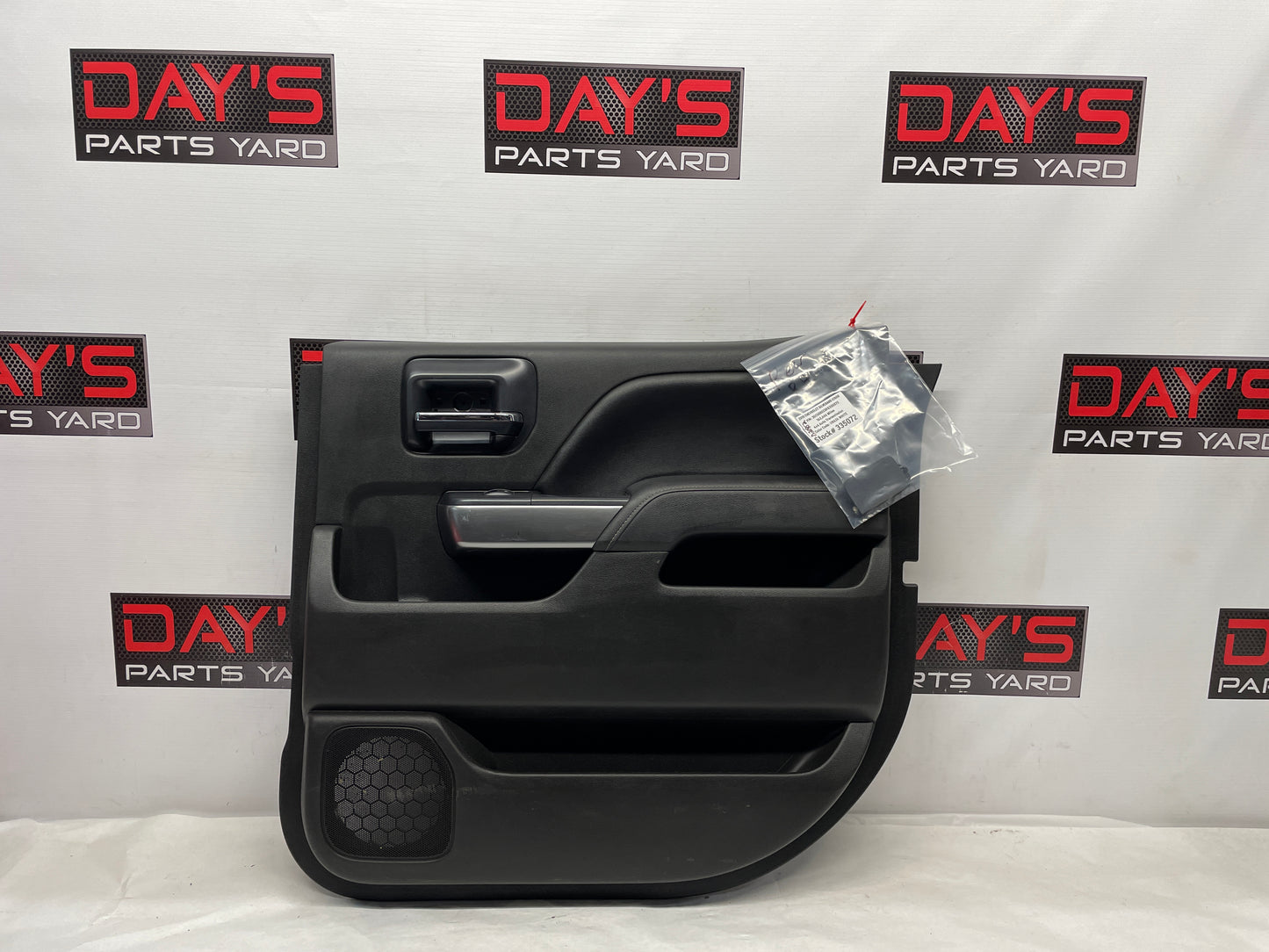2015 Chevy Silverado K1500 RH Passenger Rear Interior Door Panel Trim OEM - Day's Parts Yard