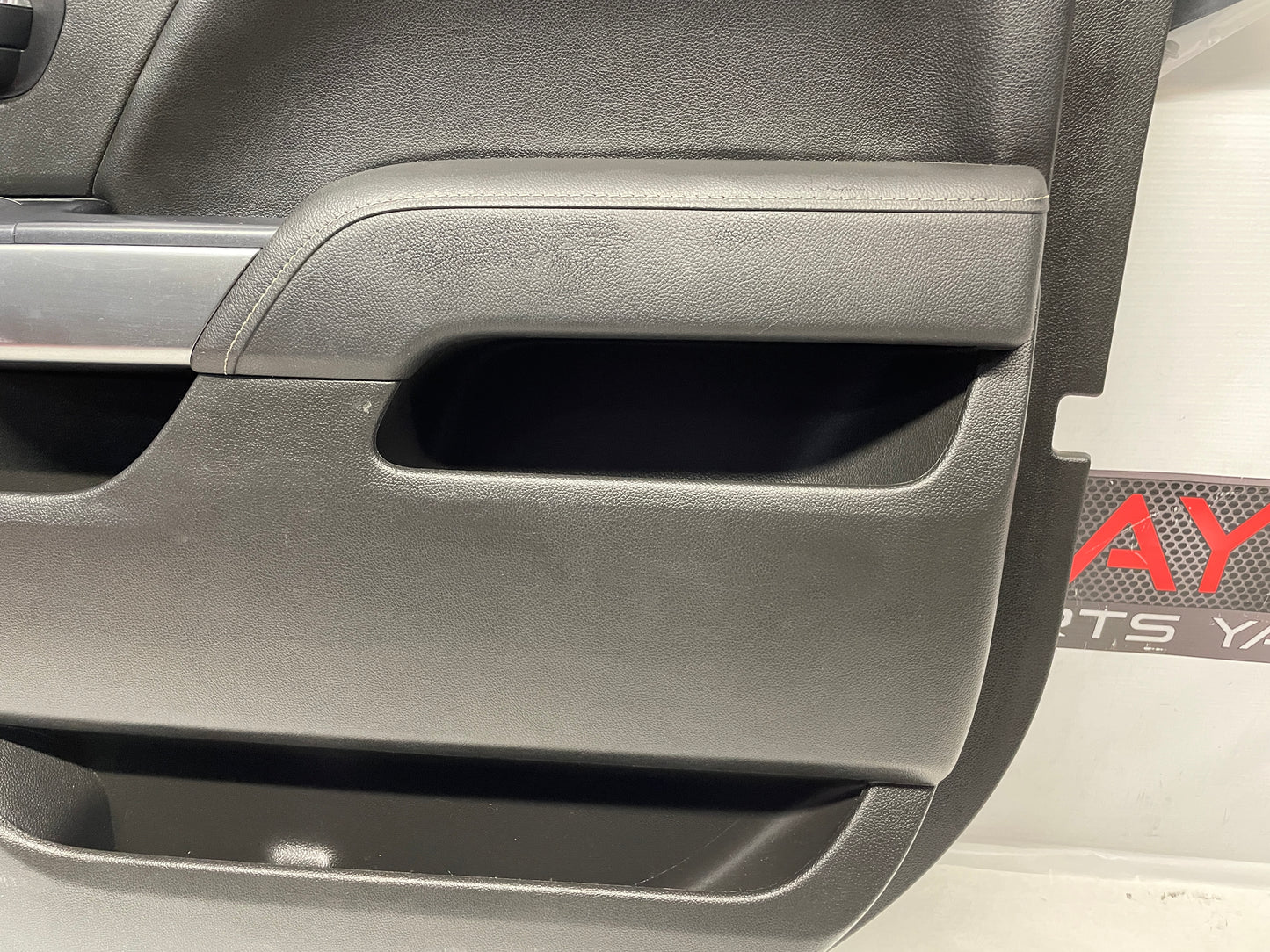 2015 Chevy Silverado K1500 RH Passenger Rear Interior Door Panel Trim OEM - Day's Parts Yard