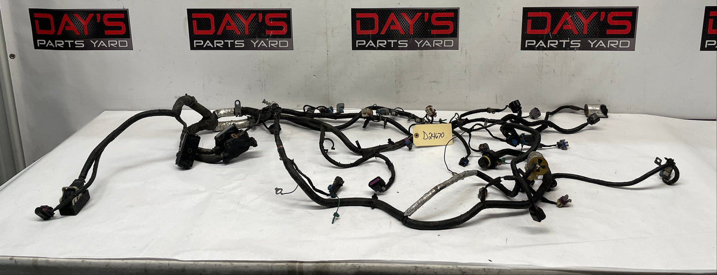 2014 Chevy SS Sedan Engine Motor Automatic Transmission Wire Wiring Harness OEM - Day's Parts Yard