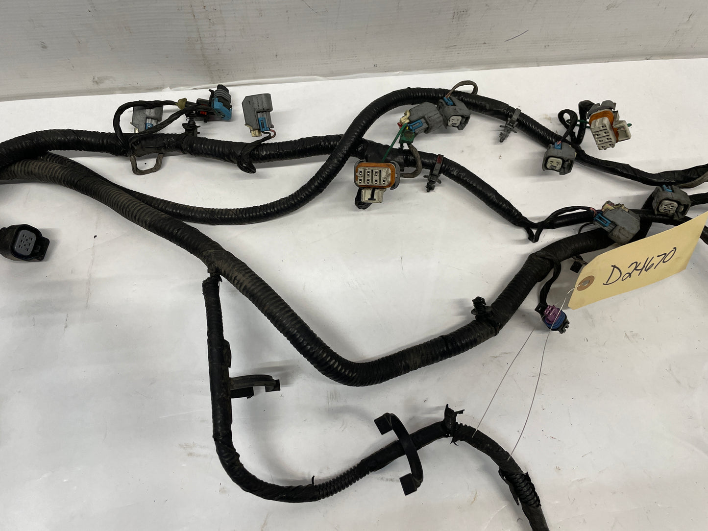 2014 Chevy SS Sedan Engine Motor Automatic Transmission Wire Wiring Harness OEM - Day's Parts Yard