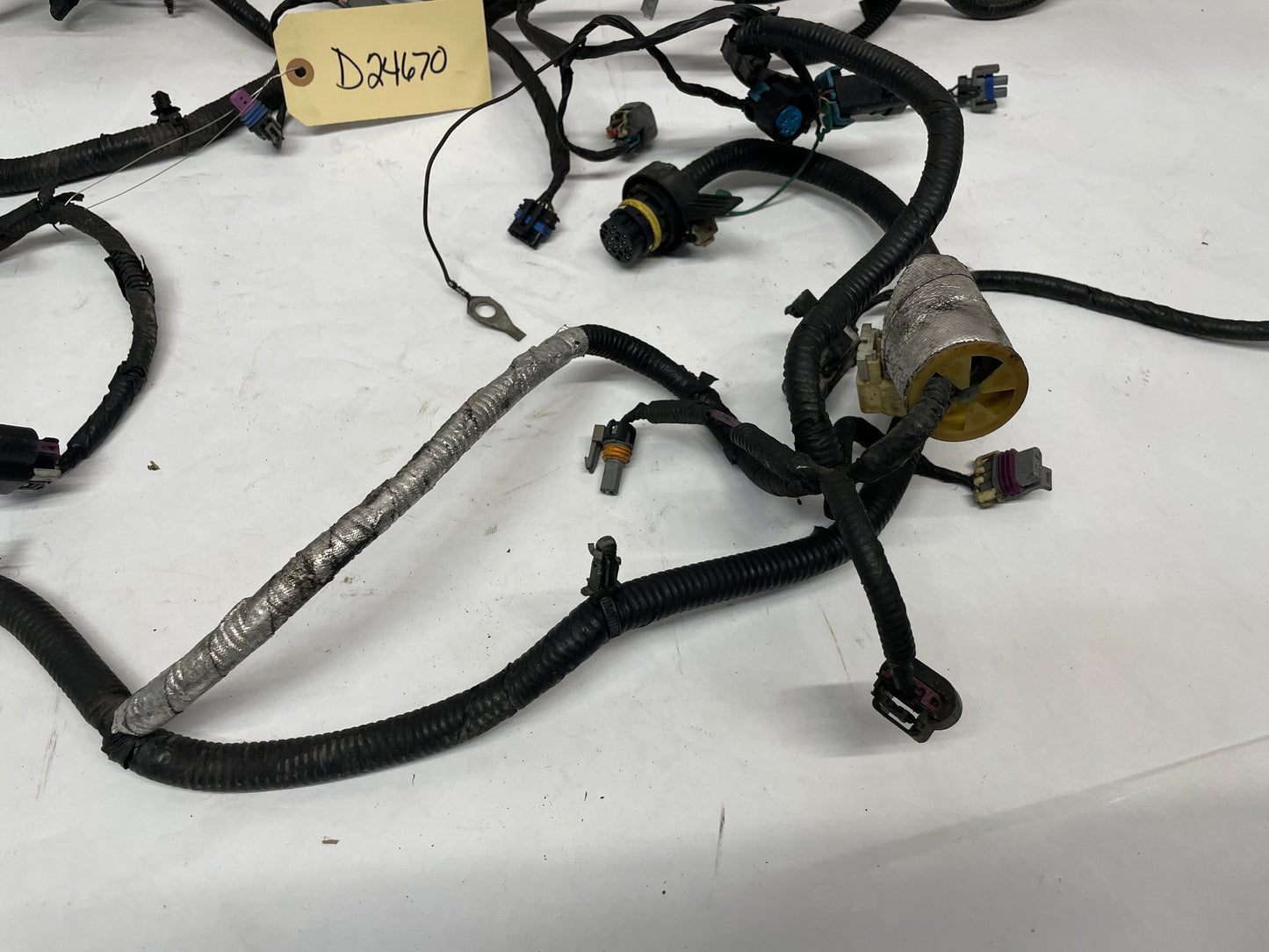 2014 Chevy SS Sedan Engine Motor Automatic Transmission Wire Wiring Harness OEM - Day's Parts Yard