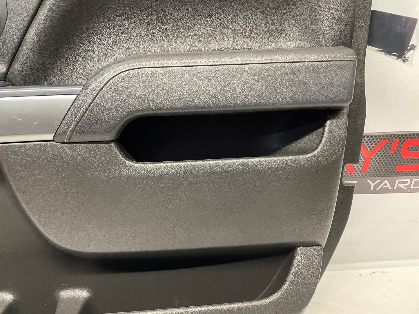 2015 Chevy Silverado K1500 RH Passenger Front Interior Door Panel Trim OEM - Day's Parts Yard