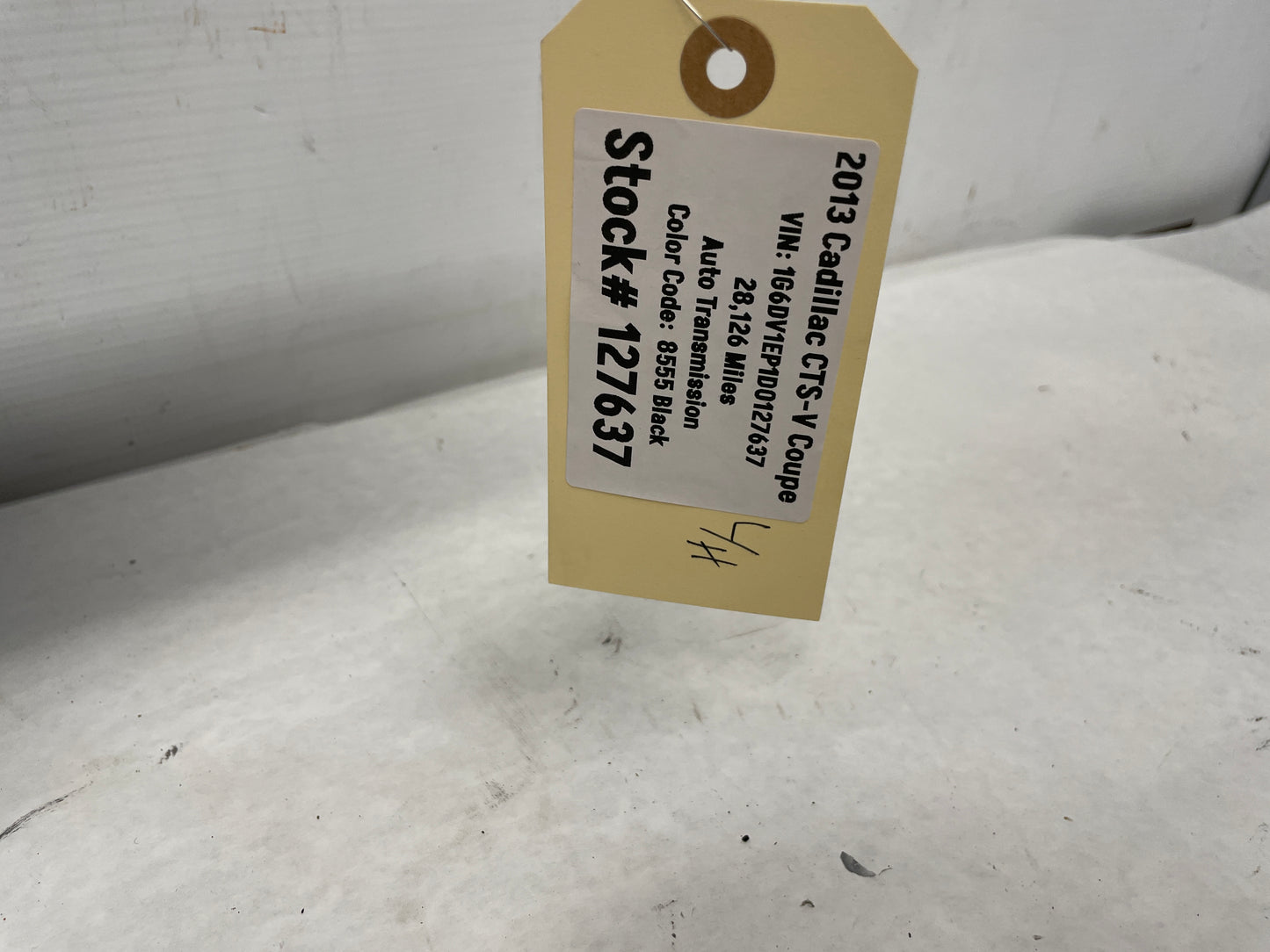 2013 Cadillac CTS-V Coupe LH Driver Front Spindle Knuckle Hub Wheel Bearing Assembly OEM - Day's Parts Yard