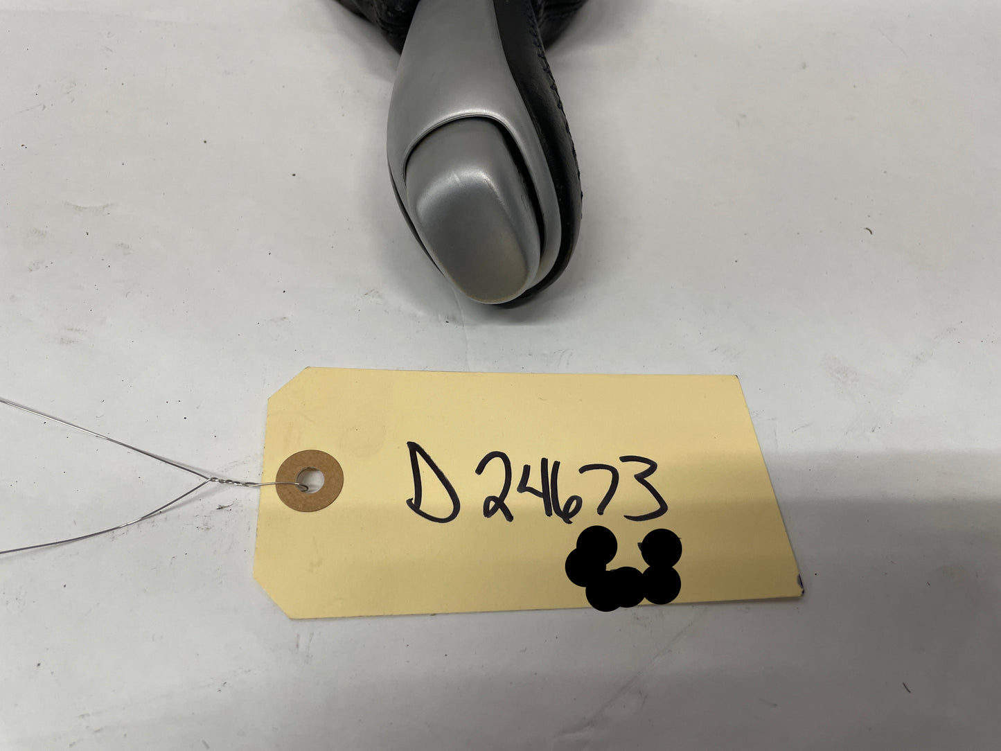2005 Pontiac GTO Automatic Transmission Shifter Knob w/ Boot Blue Stitching OEM - Day's Parts Yard
