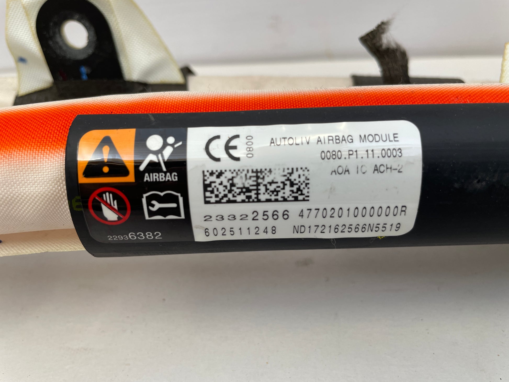 2018 Cadillac CTS-V RH & LH Curtain Airbags Air Bags OEM - Day's Parts Yard