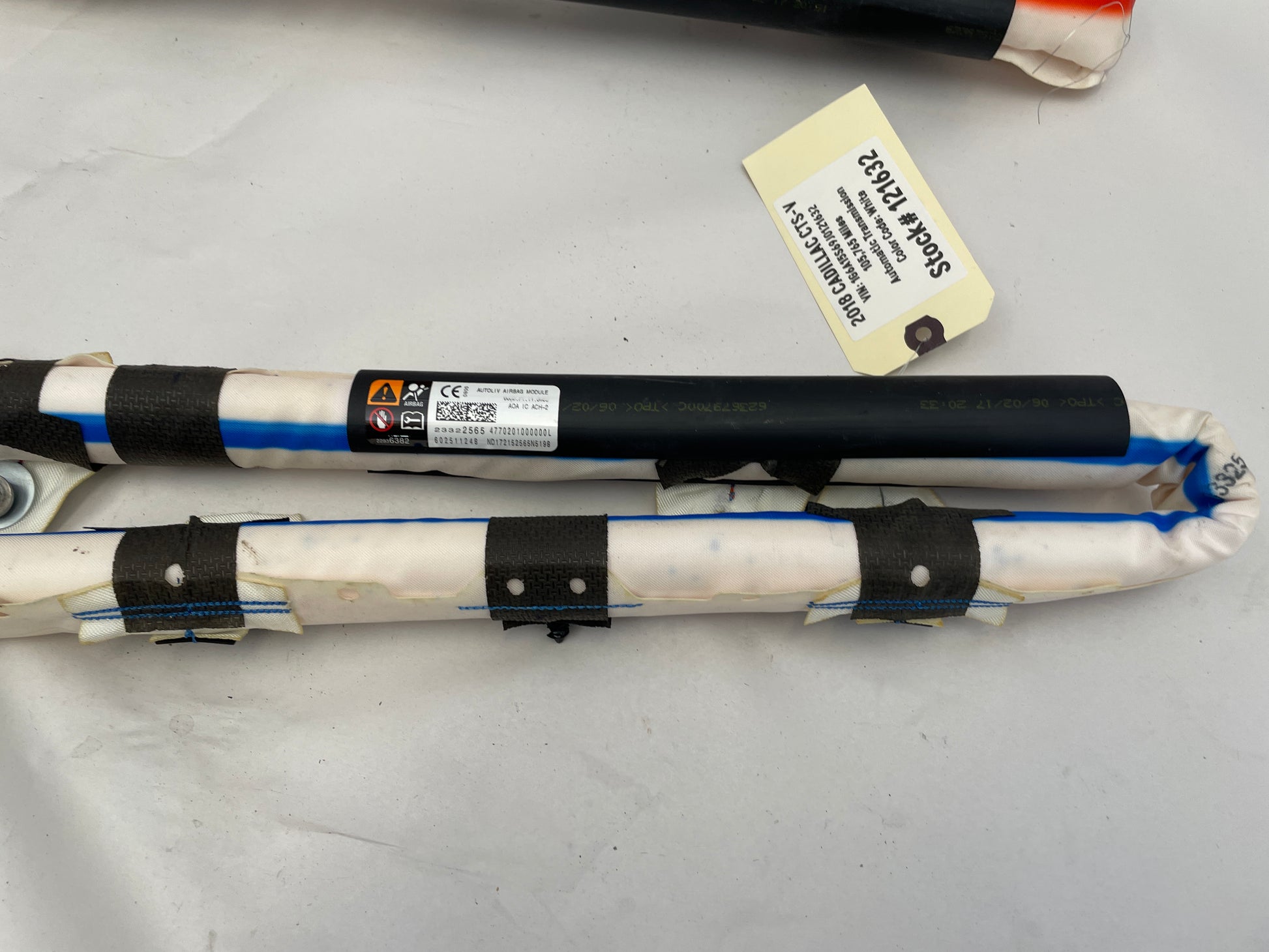 2018 Cadillac CTS-V RH & LH Curtain Airbags Air Bags OEM - Day's Parts Yard