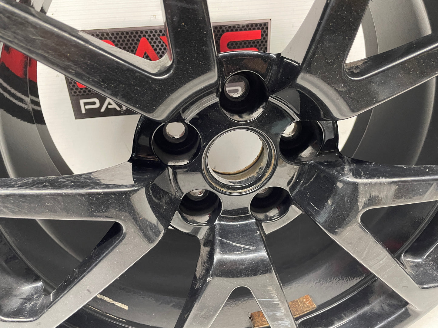 2013 Cadillac CTS-V Coupe Factory OEM Black Rear Wheel 19X10 OEM - Day's Parts Yard