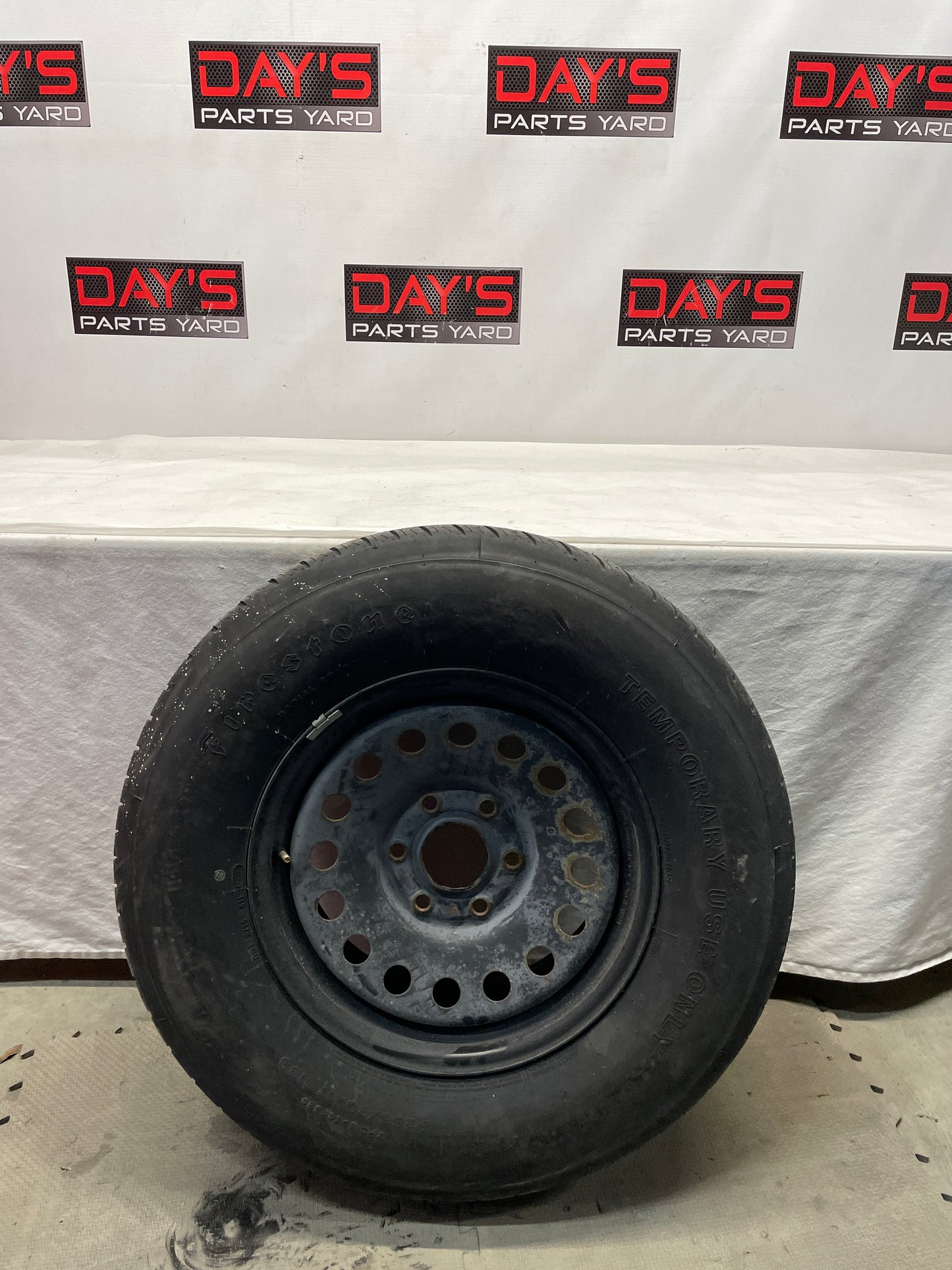 2015 Chevy Silverado K1500 Spare Wheel & Tire 17X7.5 OEM - Day's Parts Yard