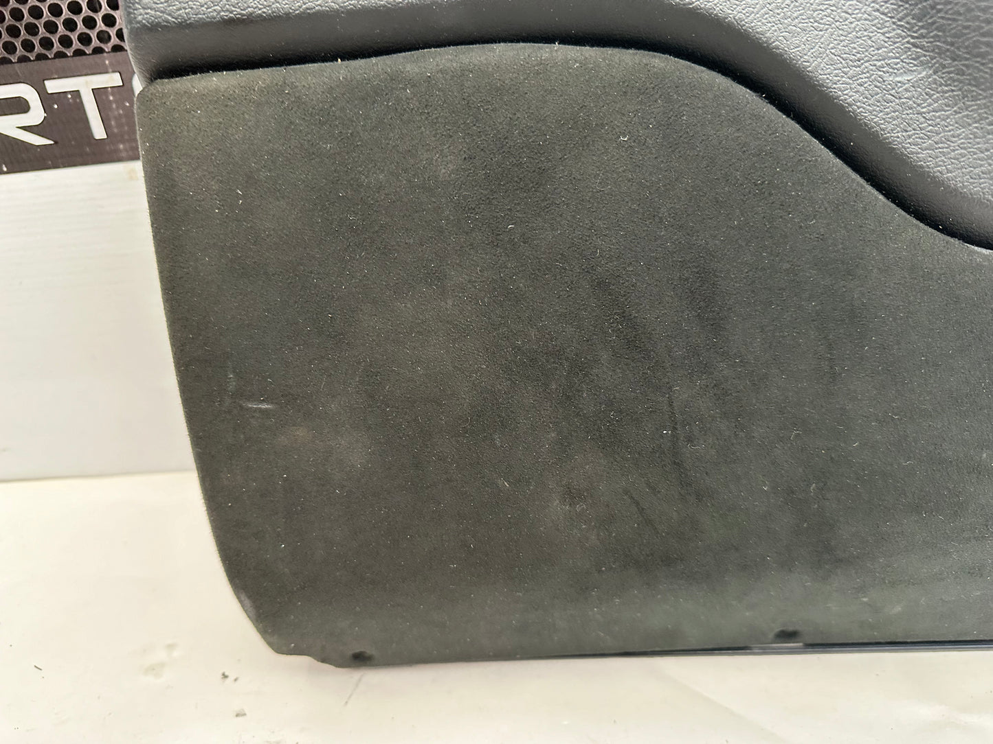 2006 Pontiac GTO Black Suede Knee Bolster Fuse Cover OEM - Day's Parts Yard