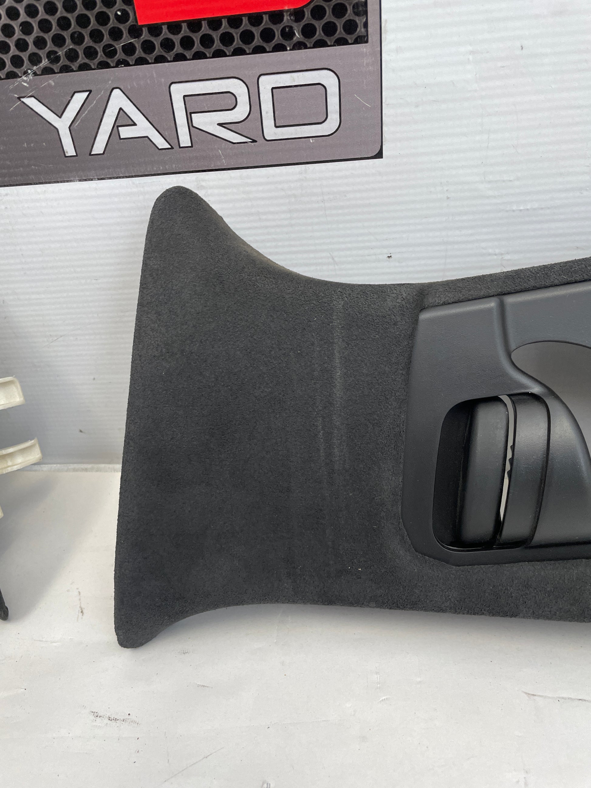 2018 Cadillac CTS-V RH & LH Interior B Pillar Upper Trim Black Suede OEM - Day's Parts Yard