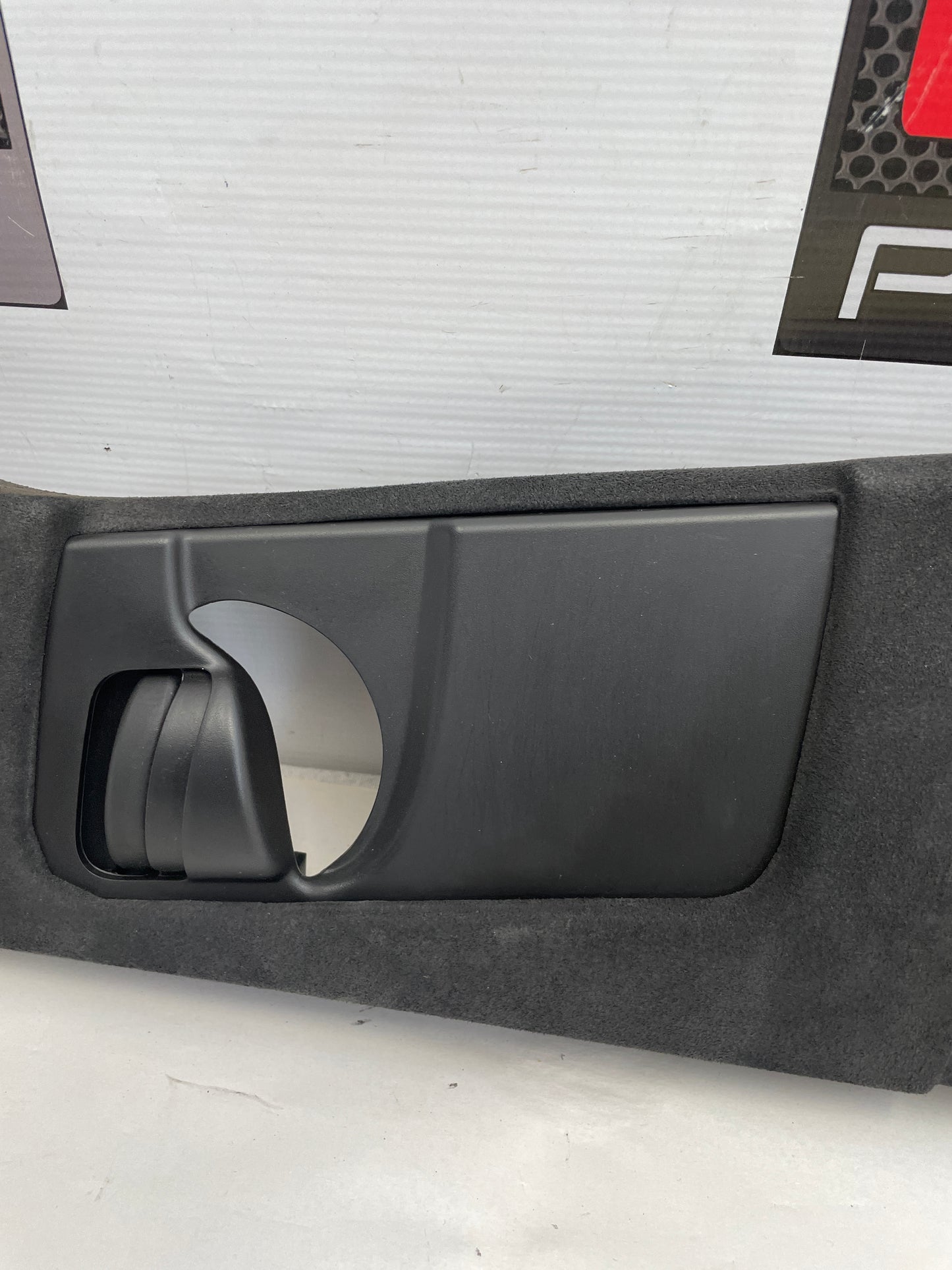 2018 Cadillac CTS-V RH & LH Interior B Pillar Upper Trim Black Suede OEM - Day's Parts Yard