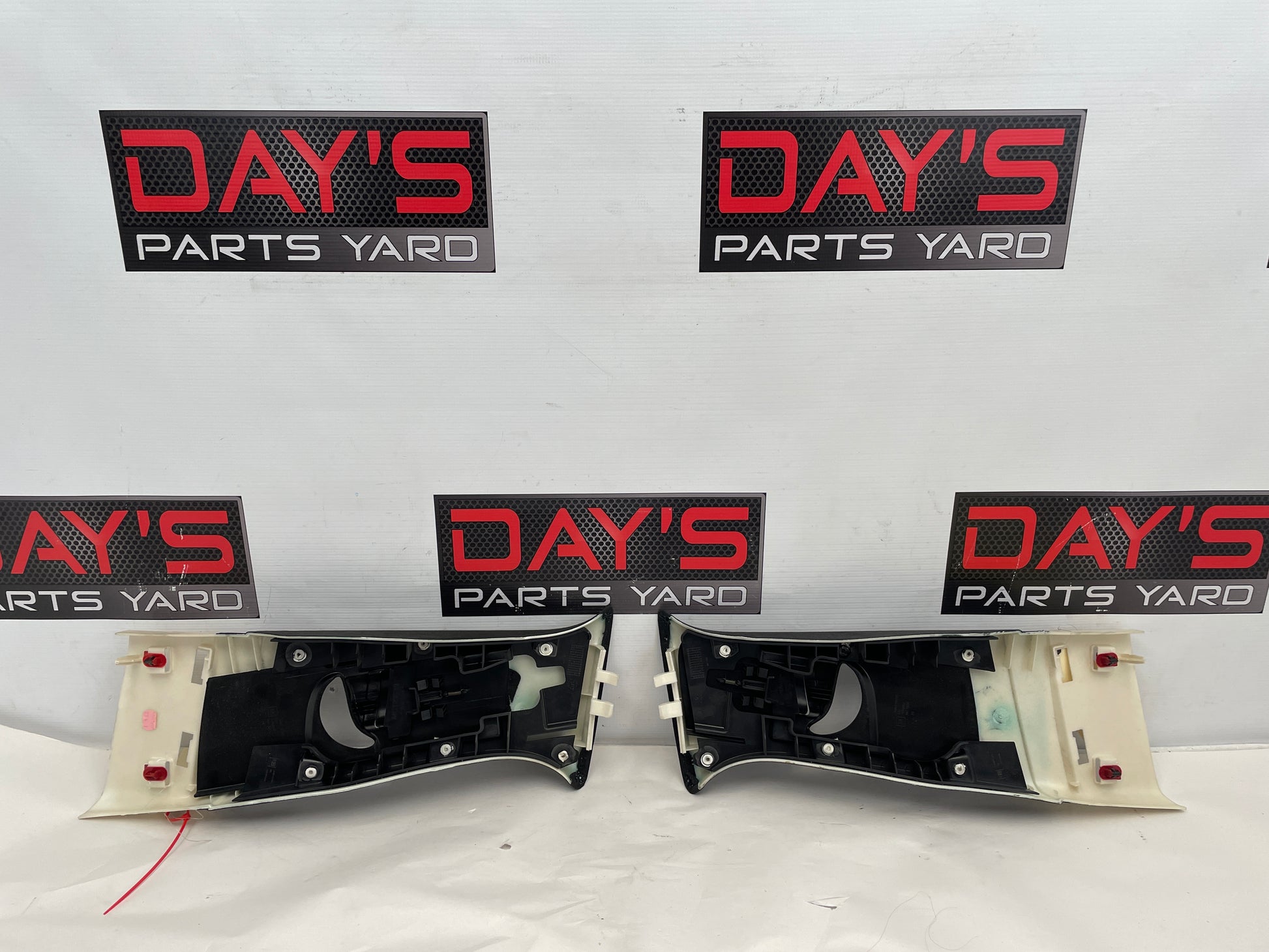 2018 Cadillac CTS-V RH & LH Interior B Pillar Upper Trim Black Suede OEM - Day's Parts Yard