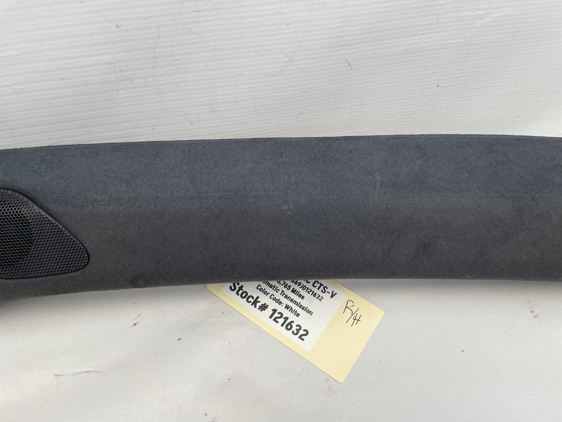 2018 Cadillac CTS-V RH & LH Interior A Pillar Trim Black Suede OEM - Day's Parts Yard