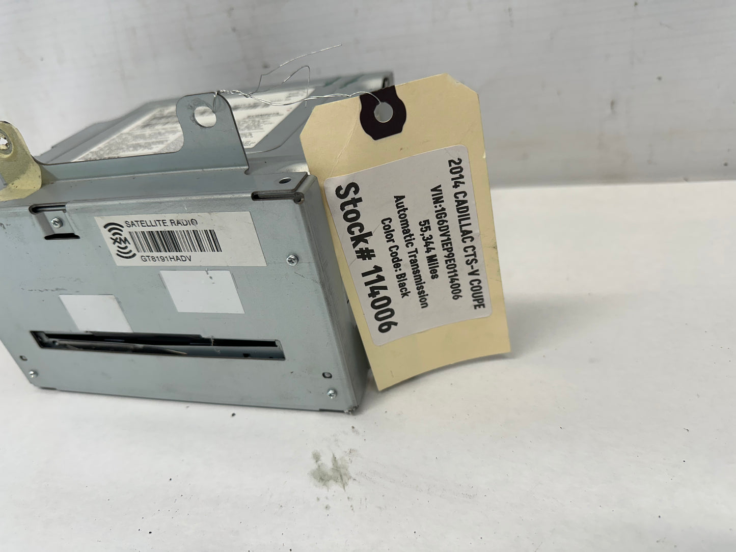2014 Cadillac CTS-V Coupe Radio CD Player Navigation Receiver Box OEM - Day's Parts Yard