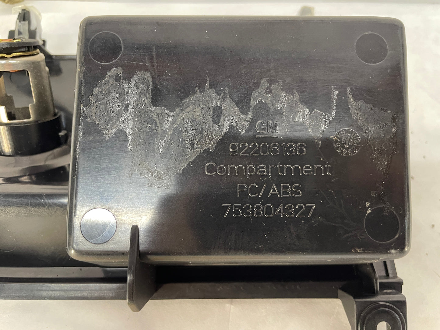 2009 Pontiac G8 GT Lower Radio Center Console Storage Cubby Compartment Assembly OEM