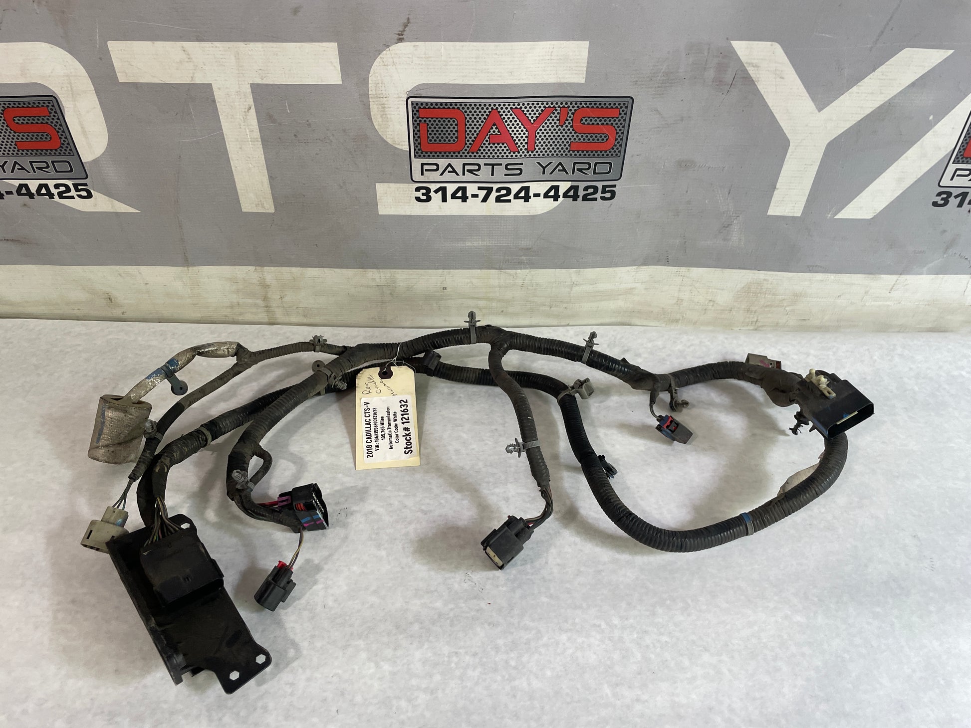 2018 Cadillac CTS-V Rear Cradle Wire Wiring Harness OEM - Day's Parts Yard