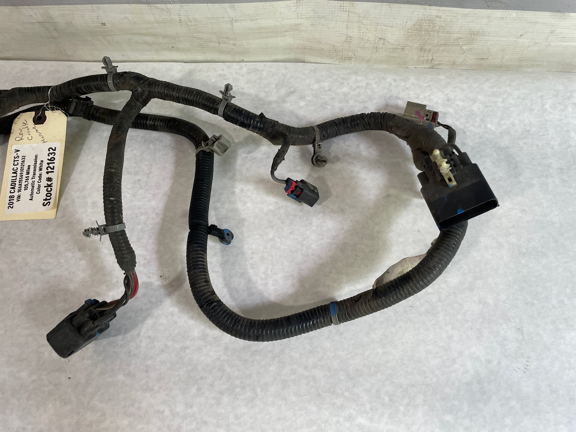 2018 Cadillac CTS-V Rear Cradle Wire Wiring Harness OEM - Day's Parts Yard