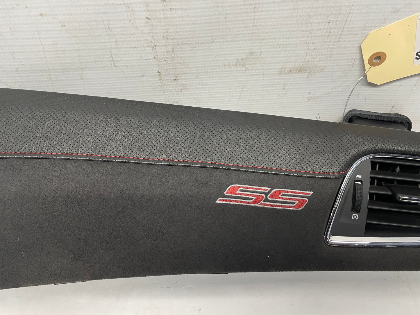 2016 Chevy SS Sedan RH Passenger Black Suede Dash Trim Panel Insert OEM - Day's Parts Yard