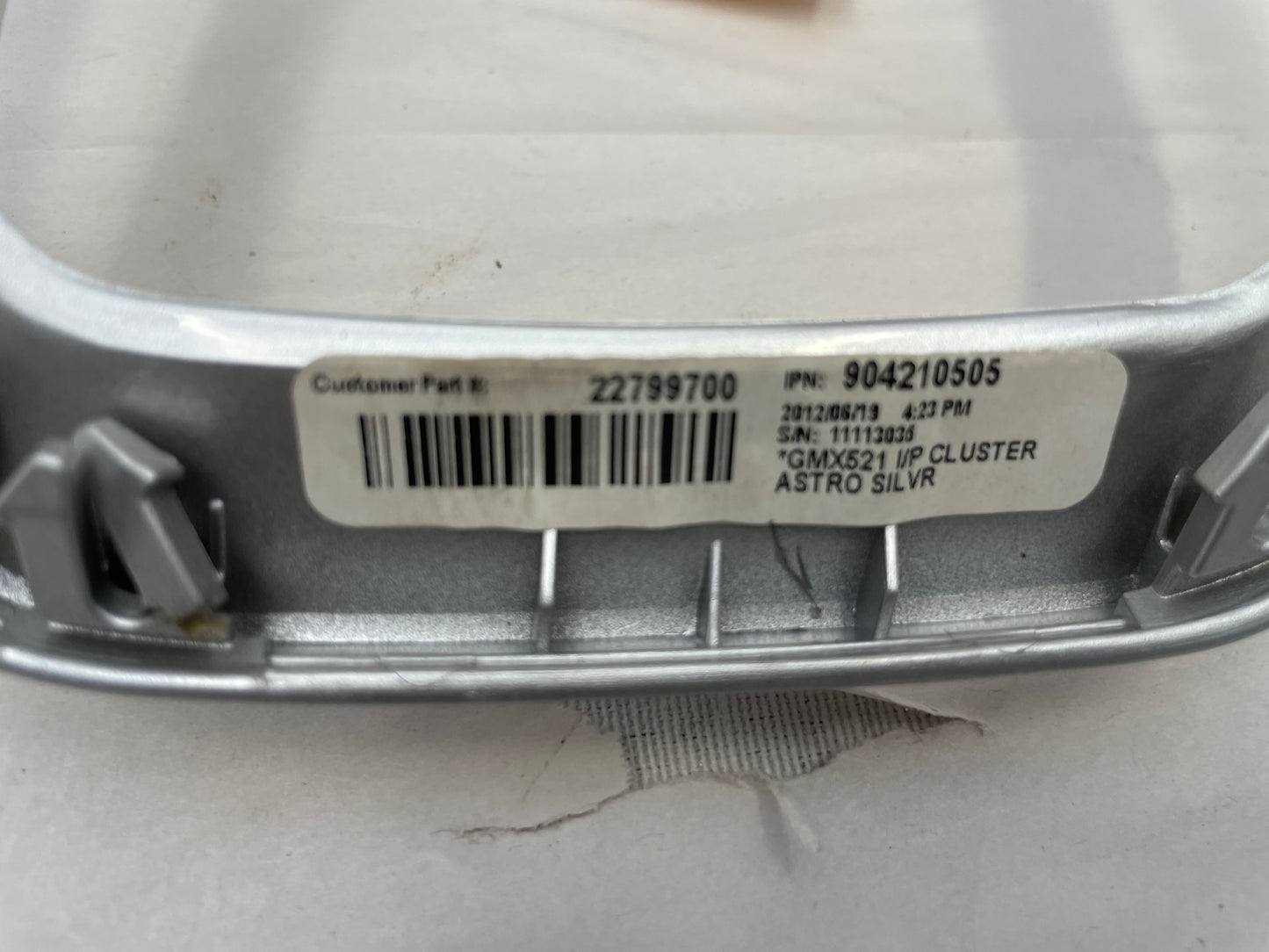 2015 Chevy Camaro SS Speedometer Gauge Bezel Trim OEM - Day's Parts Yard