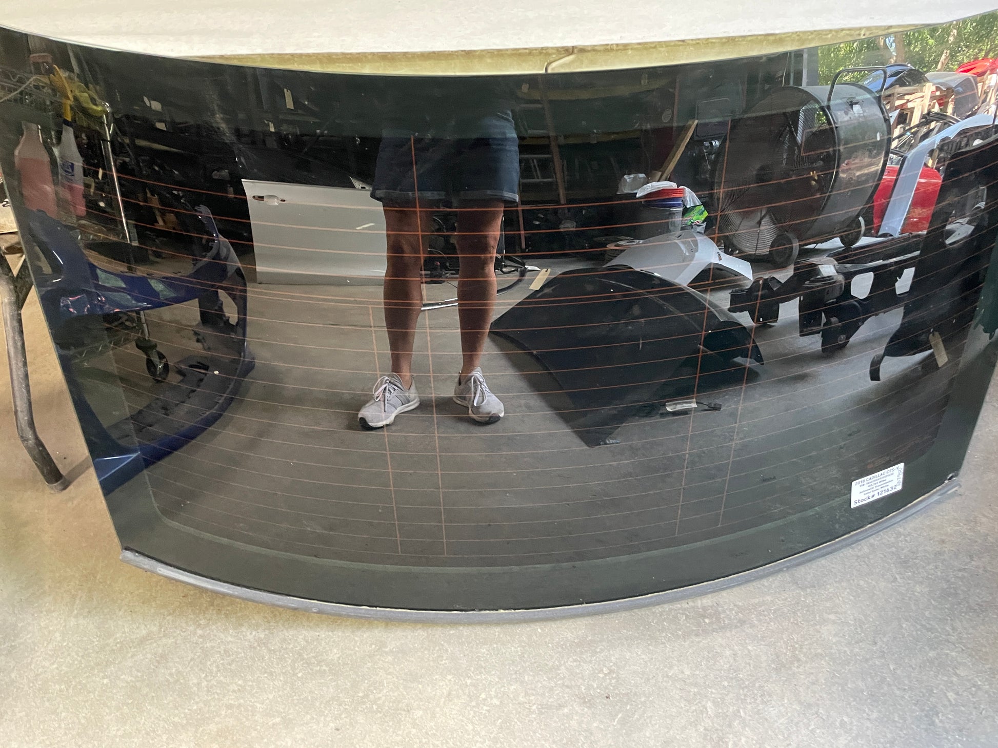 2018 Cadillac CTS-V Rear Window Glass OEM LOCAL PICK UP - Day's Parts Yard