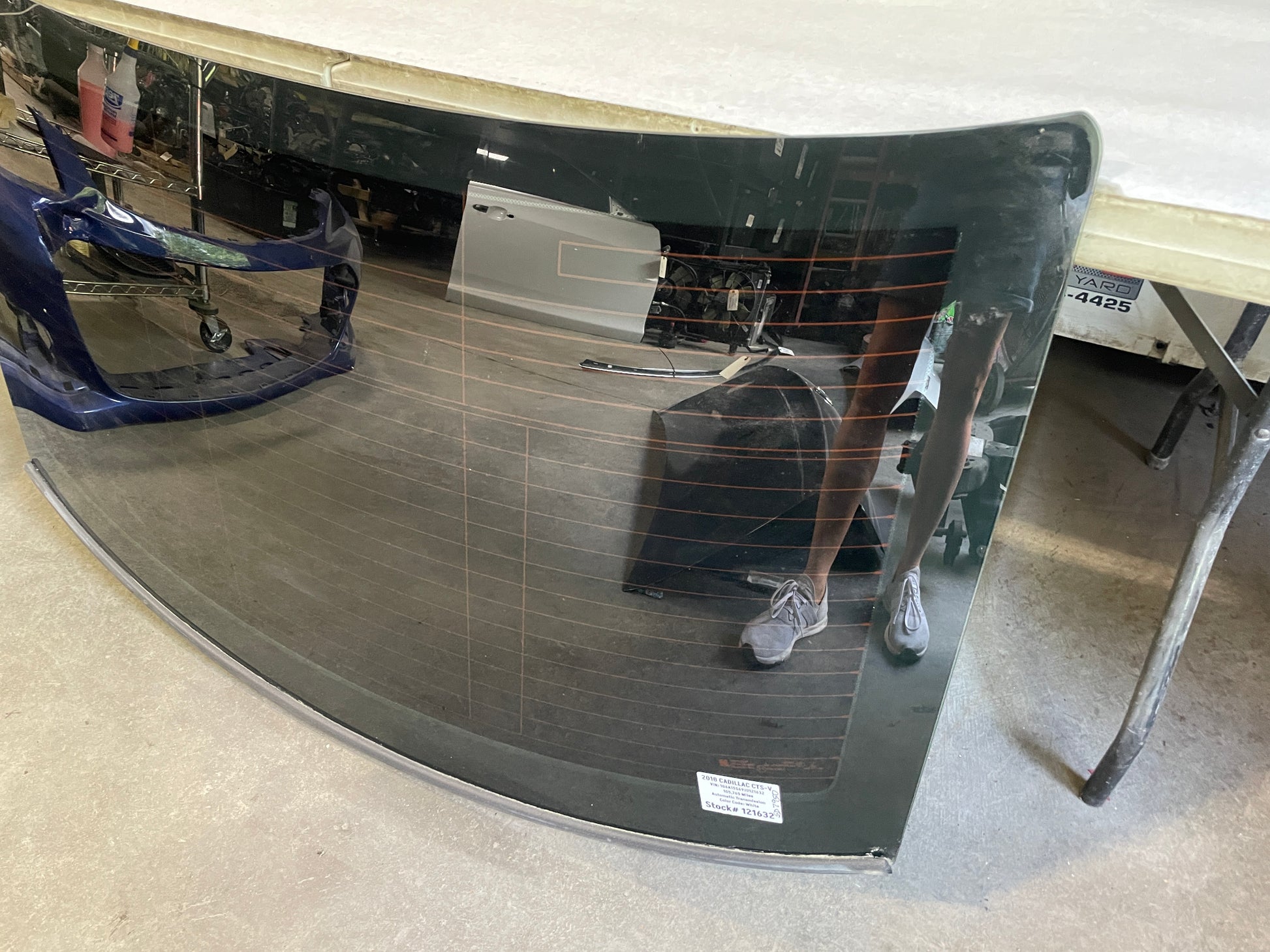 2018 Cadillac CTS-V Rear Window Glass OEM LOCAL PICK UP - Day's Parts Yard